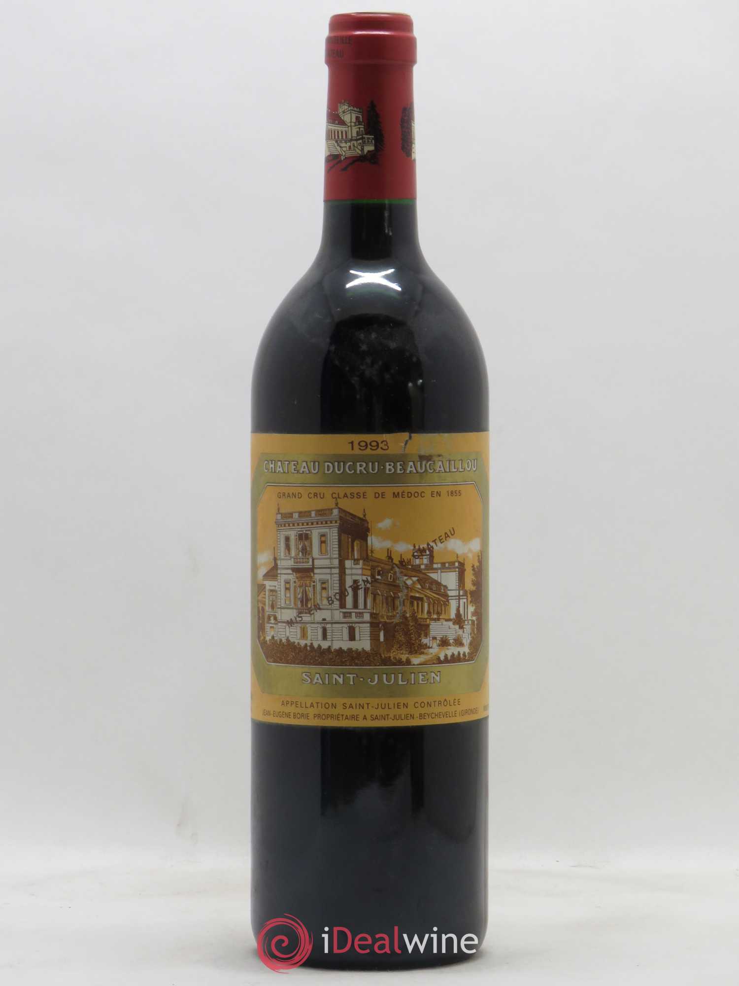 Château Ducru Beaucaillou 2ème Grand Cru Classé 1993 - Lot de 1 bouteille - 0