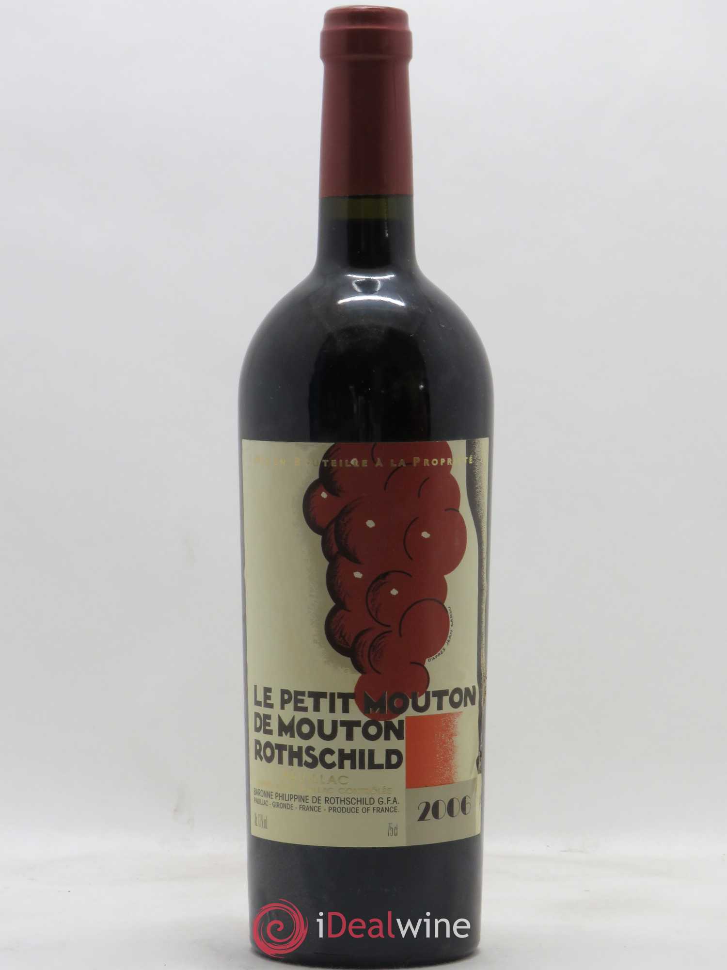 Petit Mouton Second Vin 2006 - Lot de 1 bouteille - 0