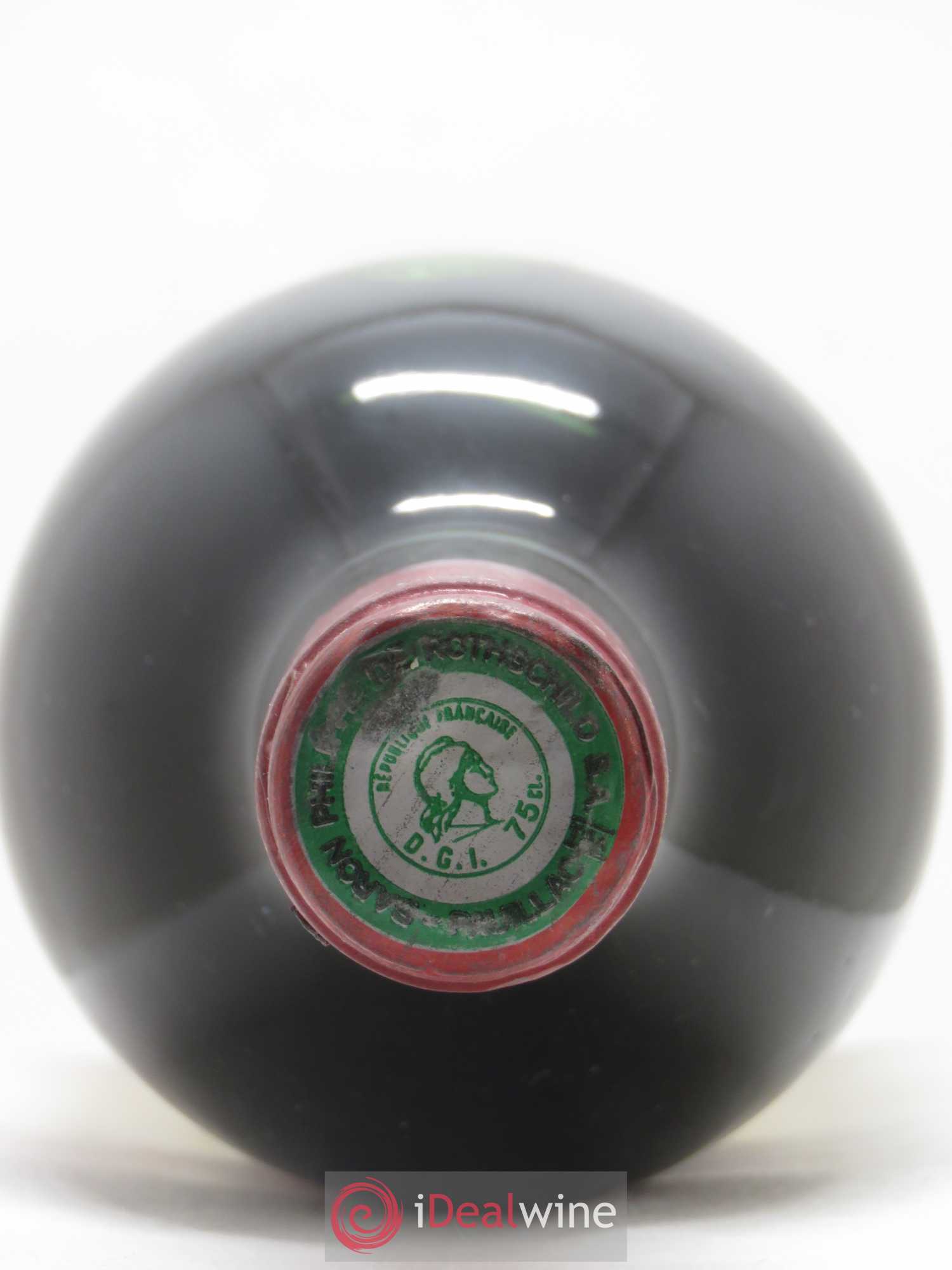 Château Mouton Rothschild 1er Grand Cru Classé 1978 - Lot de 1 bouteille - 1