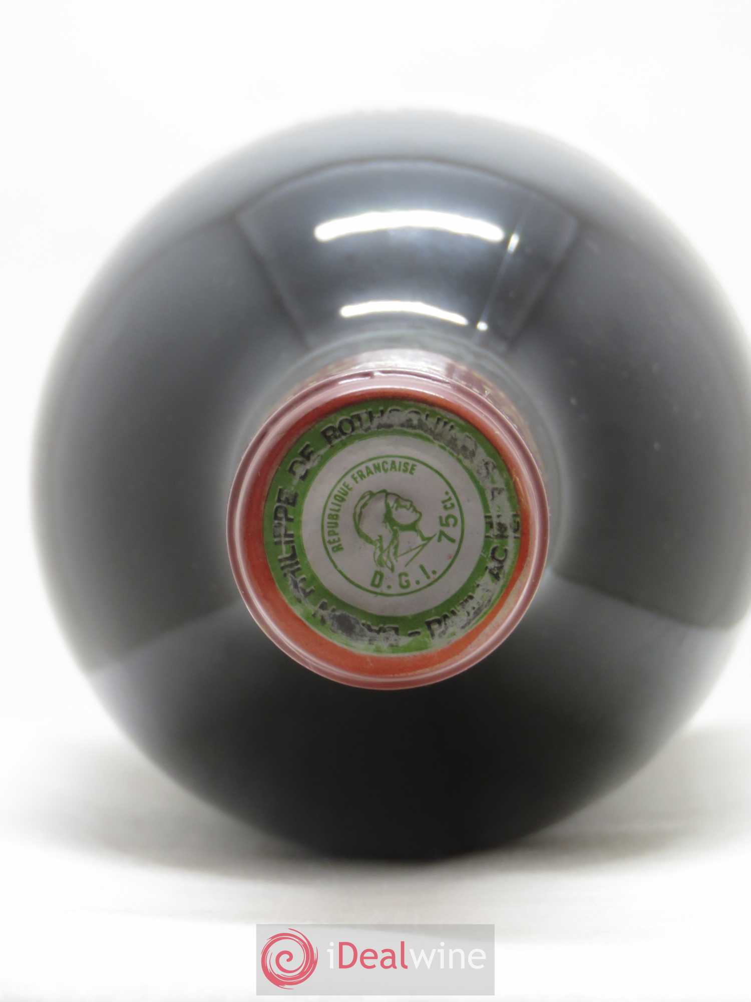 Château Mouton Rothschild 1er Grand Cru Classé 1986 - Lot de 1 bouteille - 1