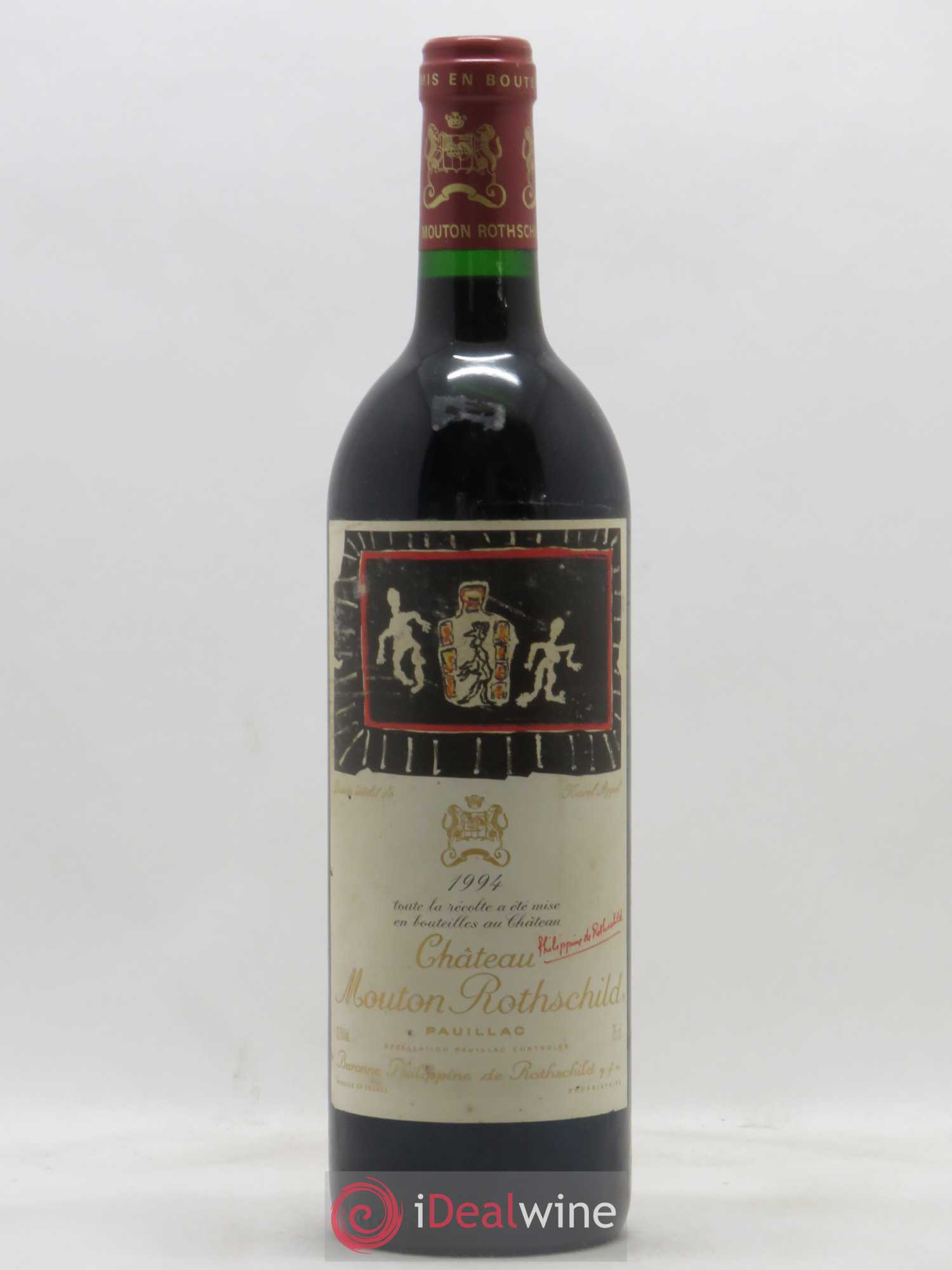 Château Mouton Rothschild 1er Grand Cru Classé 1994 - Lot de 1 bouteille - 0