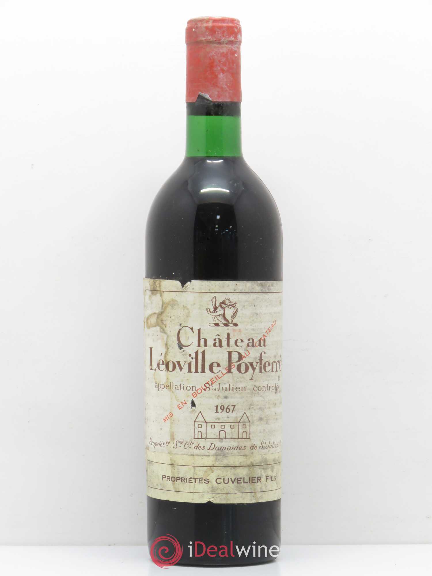 Château Léoville Poyferré 2ème Grand Cru Classé 1967 - Lot de 1 bouteille - 0