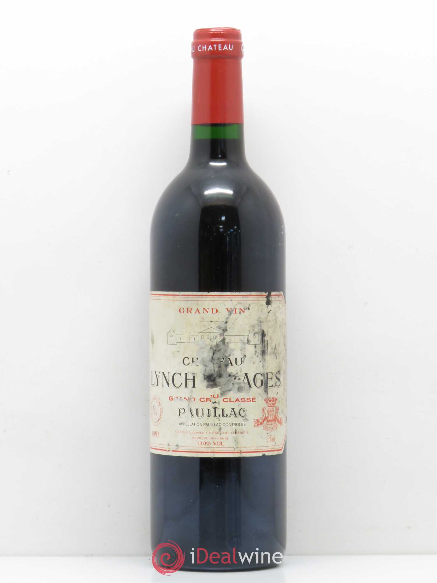 Château Lynch Bages 5ème Grand Cru Classé 1995 - Lot de 1 bouteille - 0