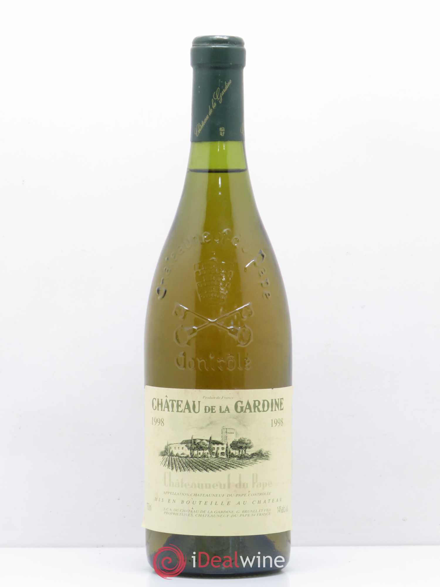 Châteauneuf-du-Pape Château La Gardine 1998 - Posten von 1 Flasche - 0