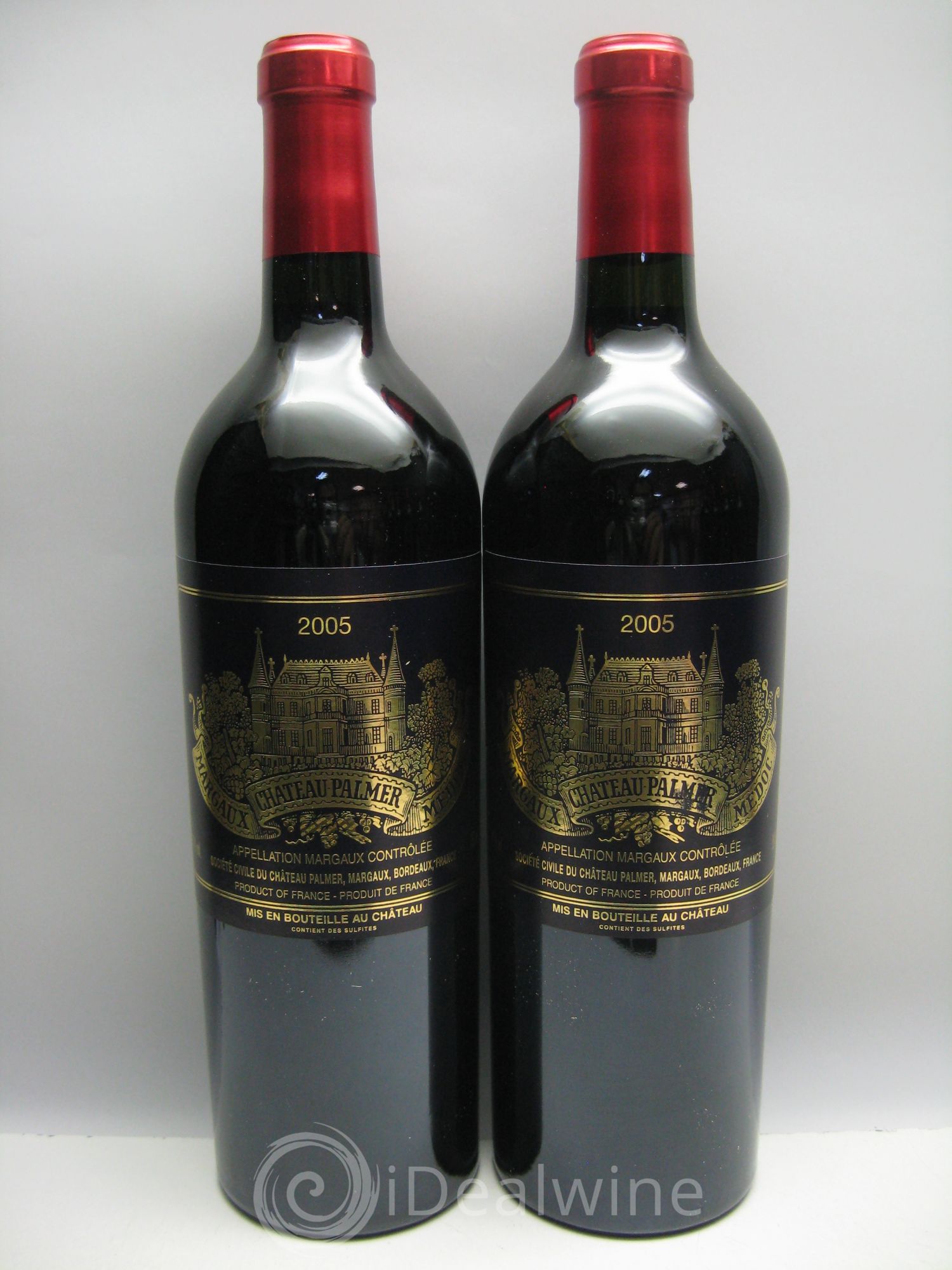Château Palmer 3ème Grand Cru Classé (CB sans couvercle) 2005 - Lot de 12 bouteilles - 3