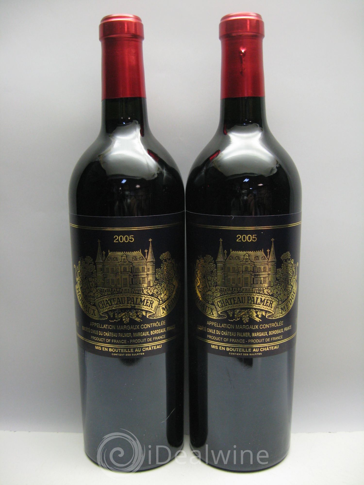 Château Palmer 3ème Grand Cru Classé (CB sans couvercle) 2005 - Lot de 12 bouteilles - 5