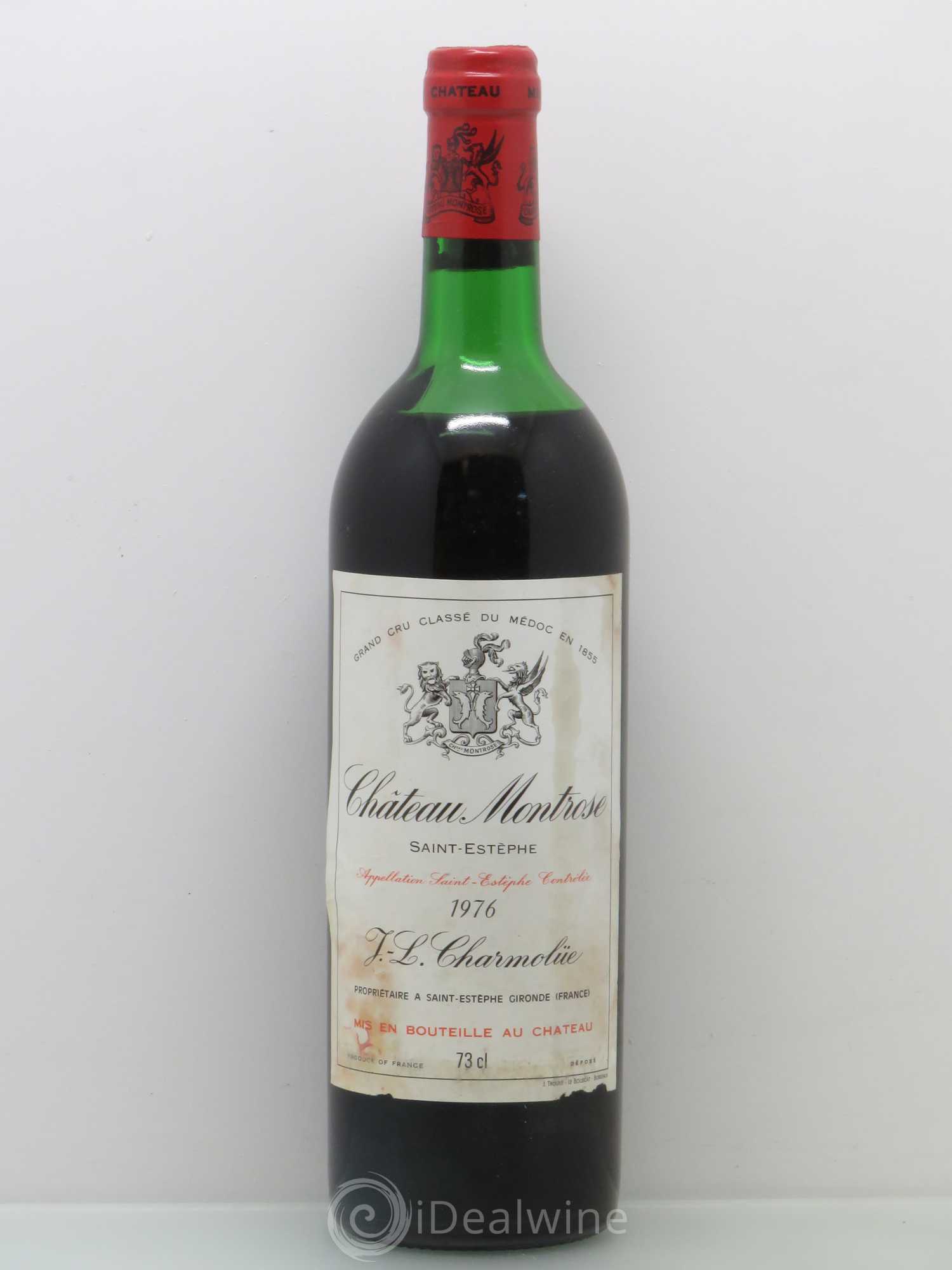 Château Montrose 2ème Grand Cru Classé 1976 - Lot de 1 bouteille - 0