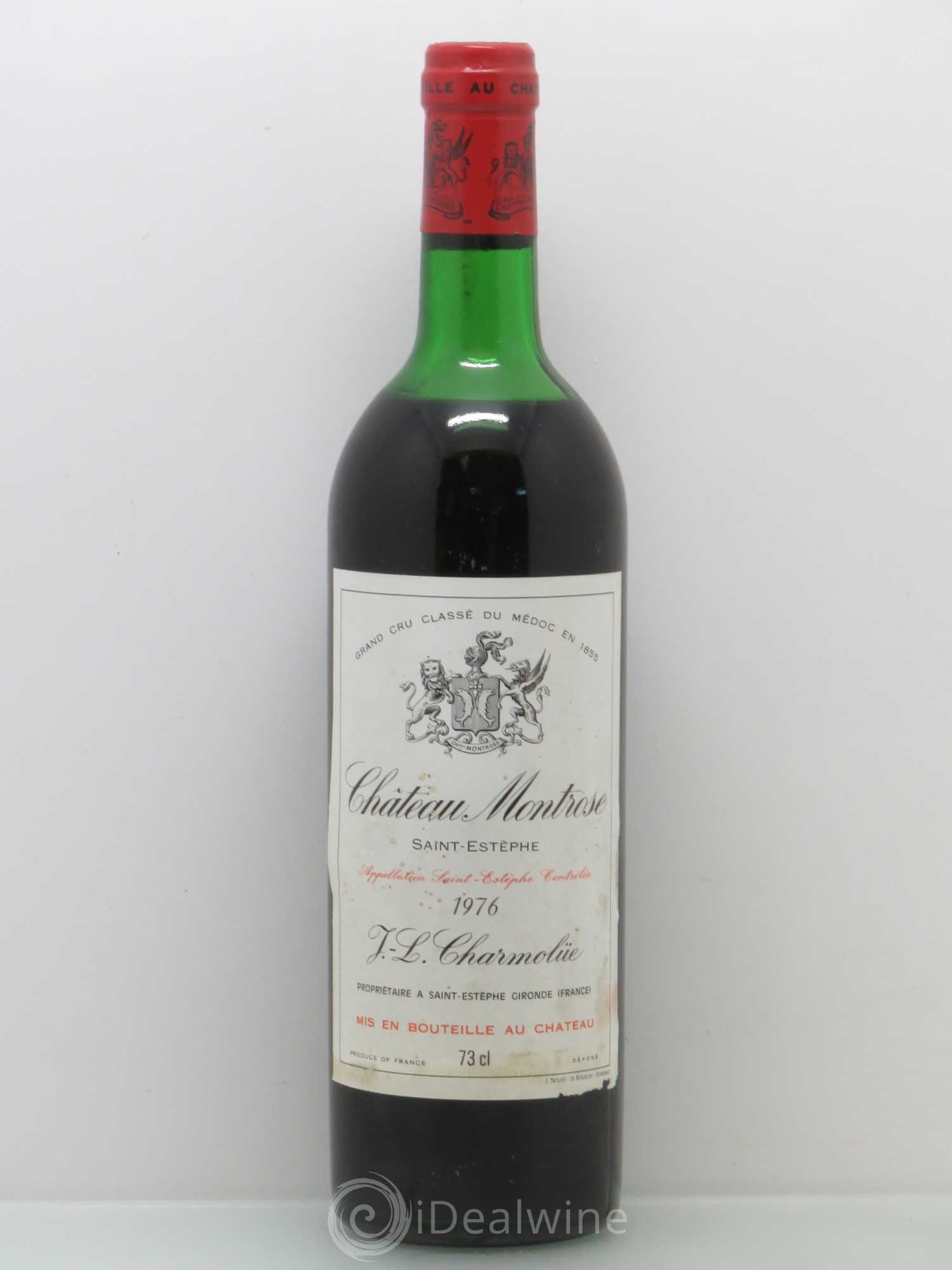 Château Montrose 2ème Grand Cru Classé 1976 - Lot de 1 bouteille - 0