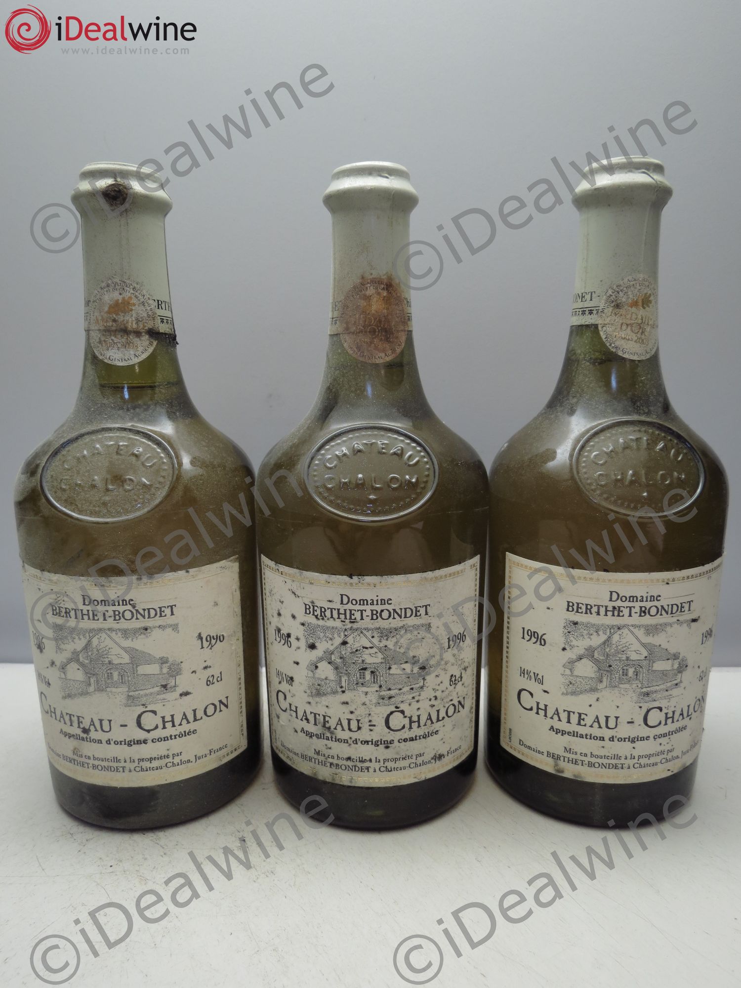 Château-Chalon 1996 - Lot de 3 bouteilles - 0