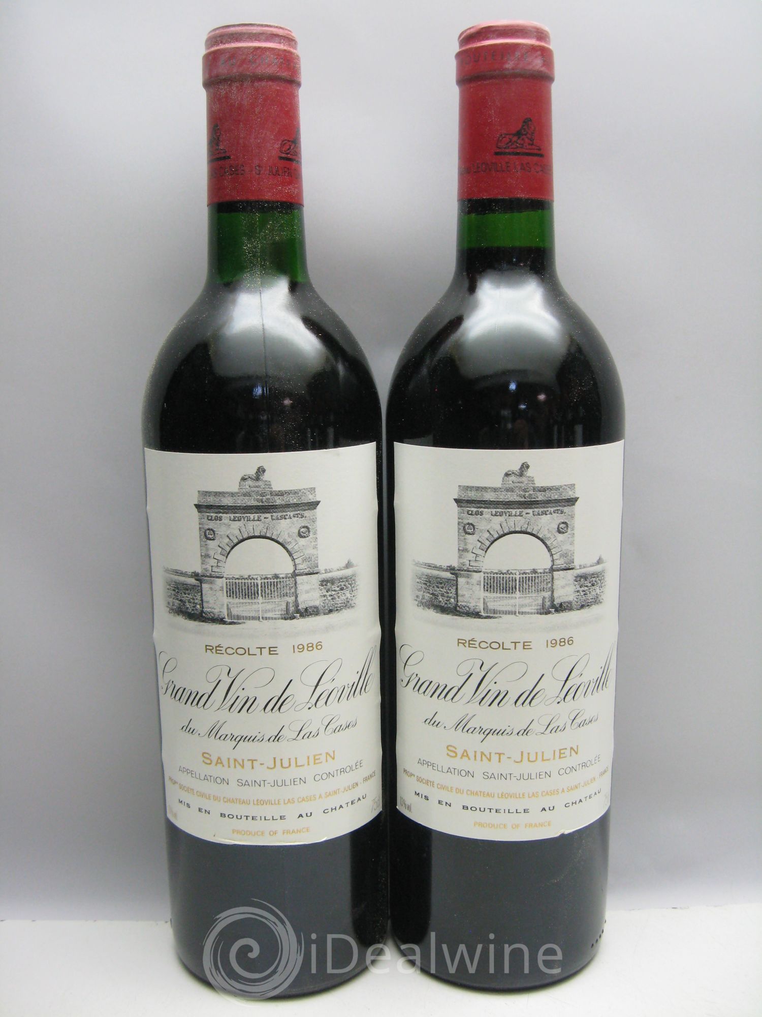 Château Léoville Las Cases 2ème Grand Cru Classé 1986 - Lot de 12 bouteilles - 1