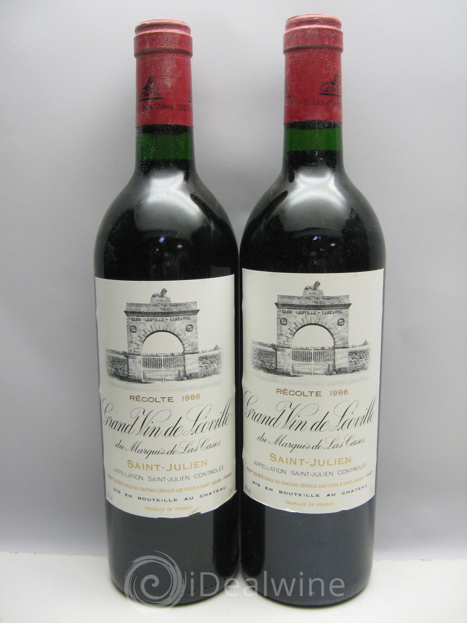 Château Léoville Las Cases 2ème Grand Cru Classé 1986 - Lot de 12 bouteilles - 5