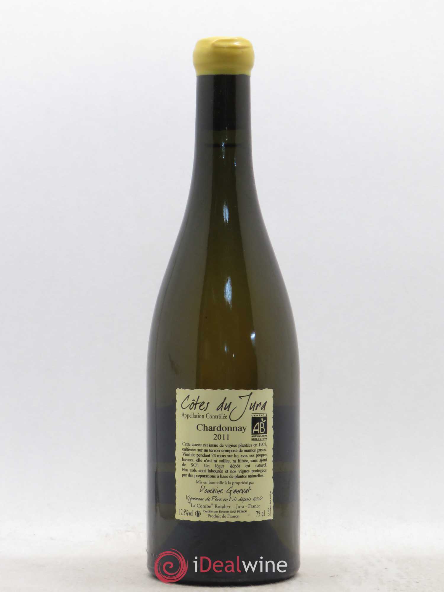Côtes du Jura Les Chalasses Vieilles Vignes Jean-François Ganevat (Domaine) 2011 - Lot de 1 bouteille - 1