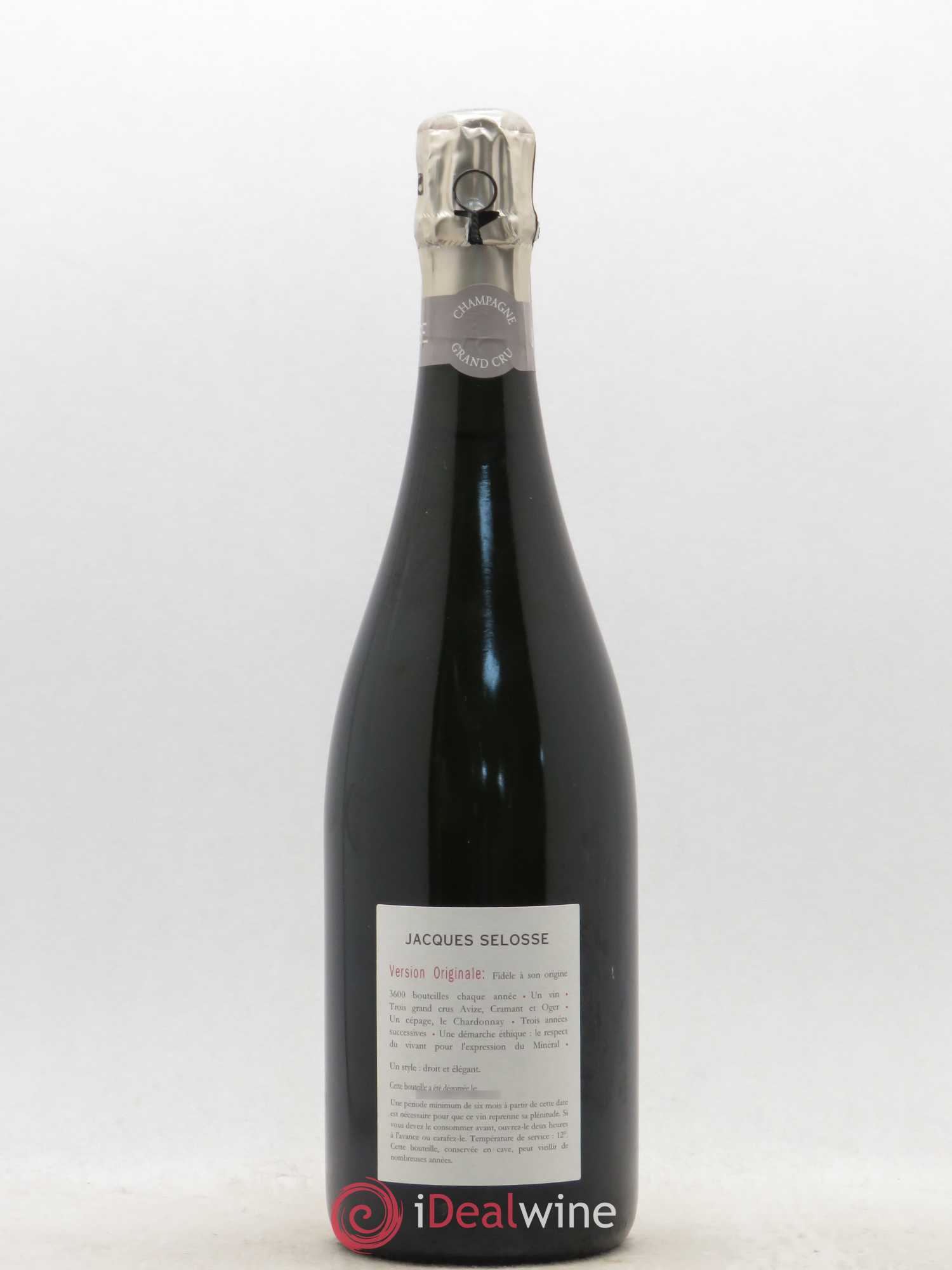 Version Originale Jacques Selosse - Lot de 1 bouteille - 1