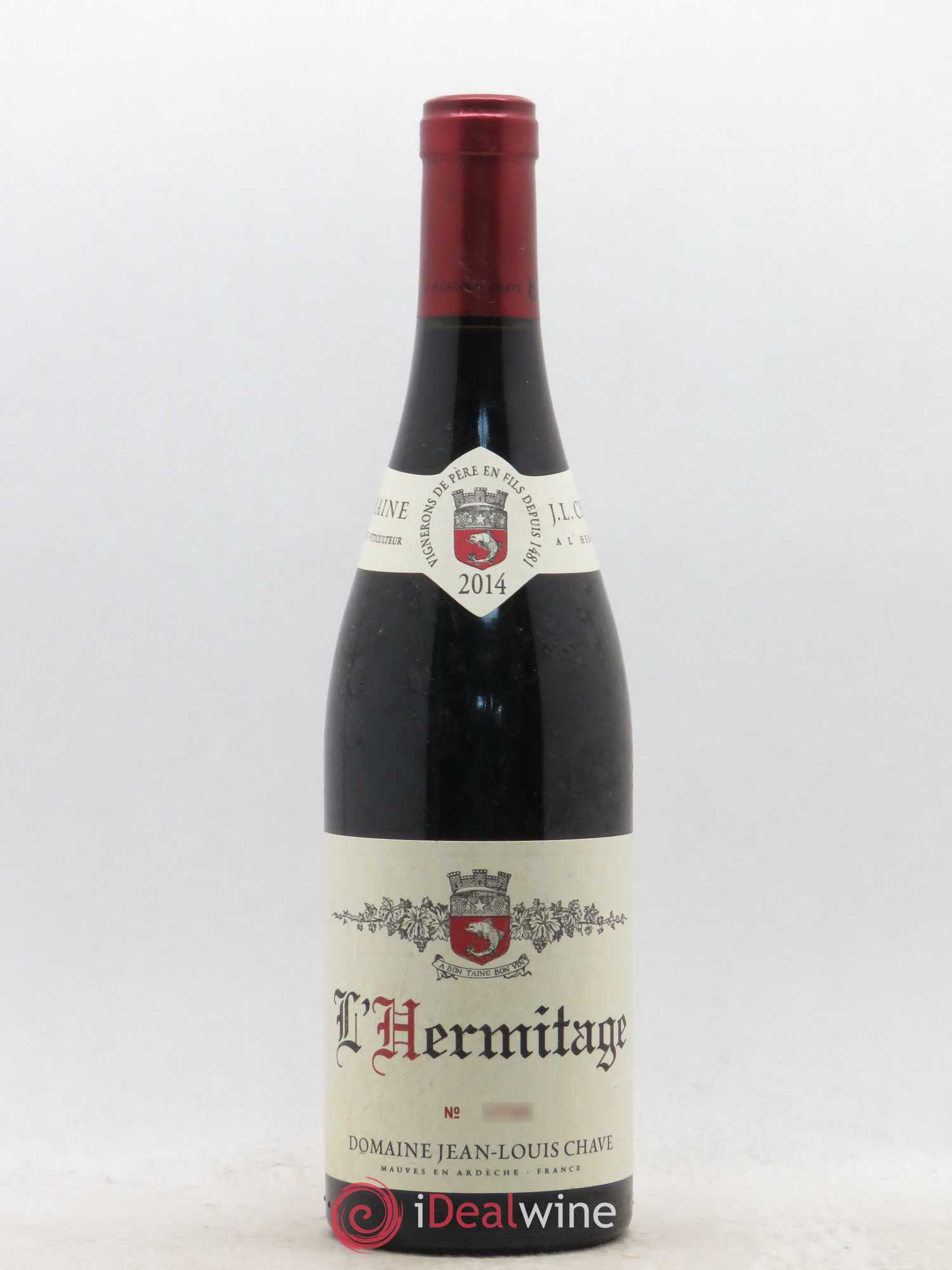 Hermitage Jean-Louis Chave 2014 - Lot de 1 bouteille - 0