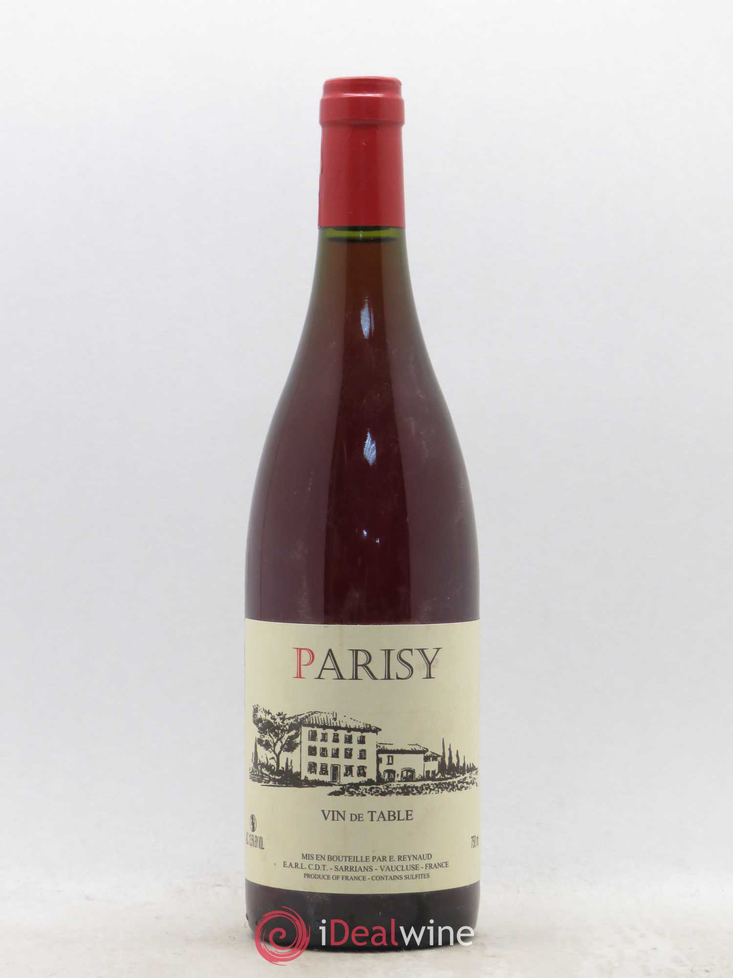 Vin de Table Parisy Emmanuel Reynaud - Lot de 1 bouteille - 0