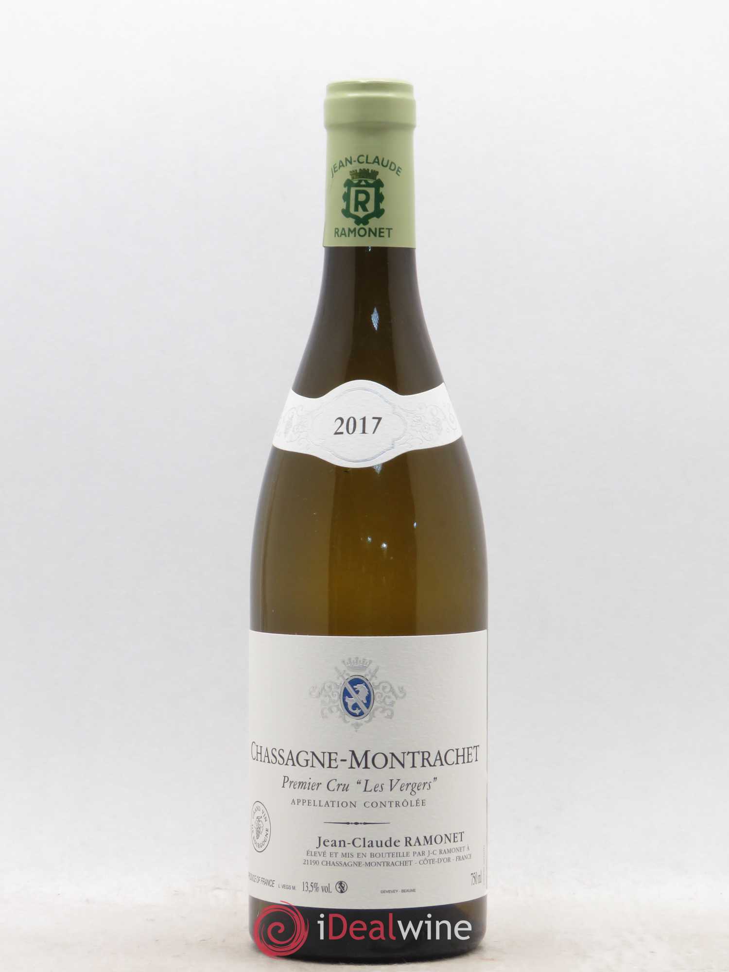 Chassagne-Montrachet 1er Cru Les Vergers Ramonet (Domaine) 2017 - Lot de 1 bouteille - 0
