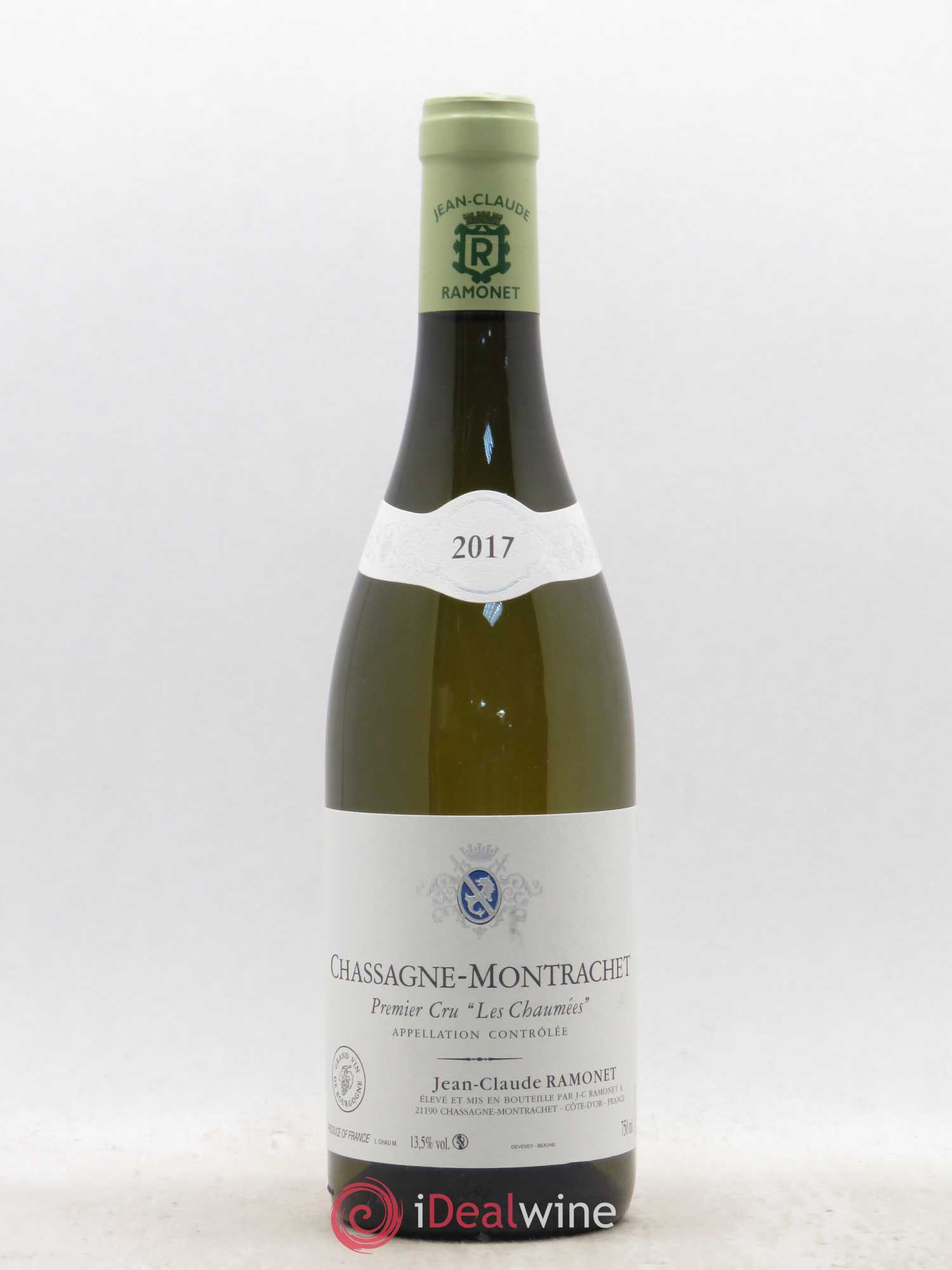 Chassagne-Montrachet 1er Cru Les Chaumées Ramonet (Domaine) 2017 - Lot de 1 bouteille - 0