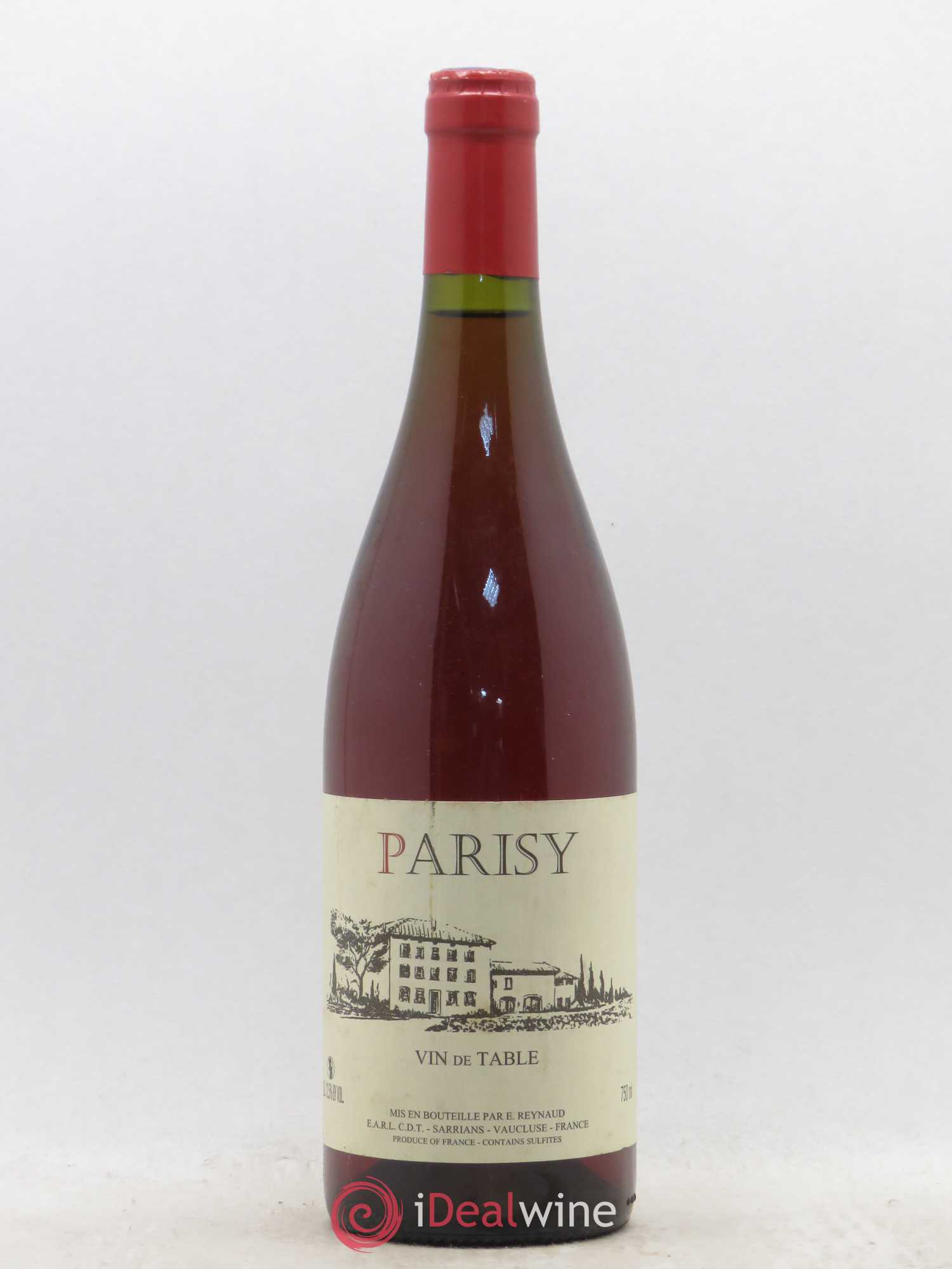 Vin de Table Parisy Emmanuel Reynaud - Lot de 1 bouteille - 0