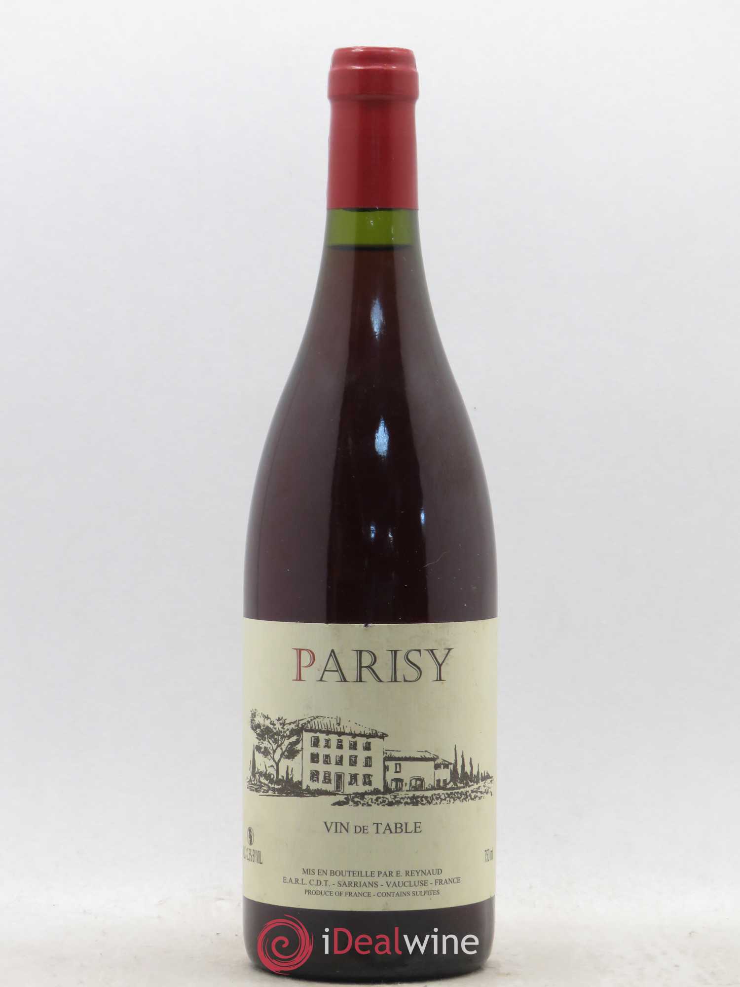 Vin de Table Parisy Emmanuel Reynaud - Posten von 1 Flasche - 0