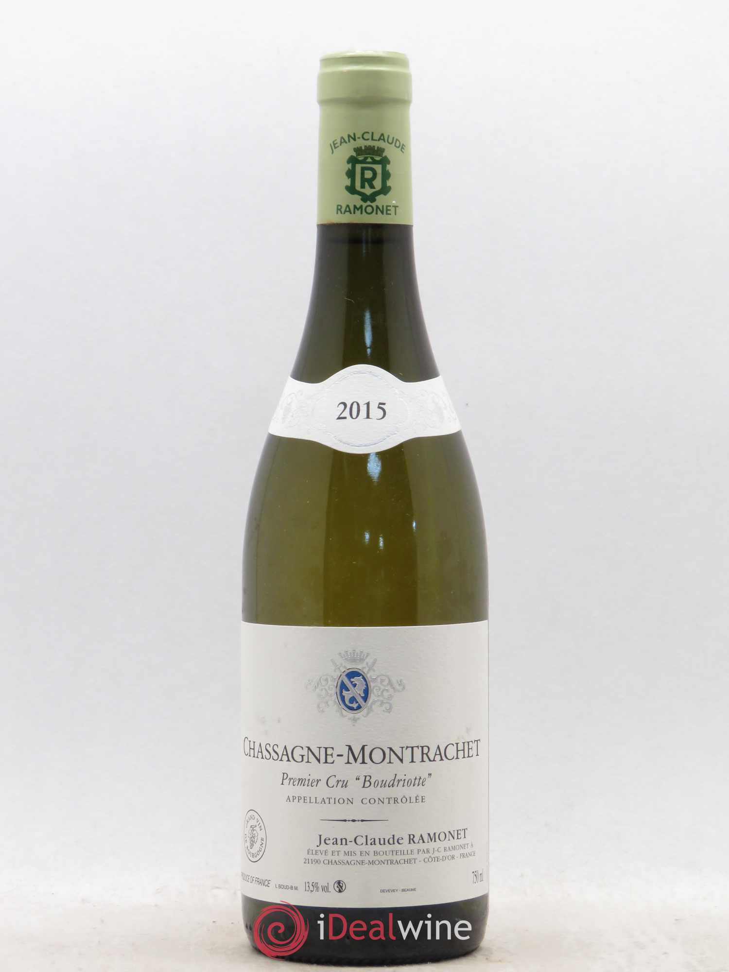 Chassagne-Montrachet 1er Cru Boudriotte Ramonet (Domaine) 2015 - Posten von 1 Flasche - 0