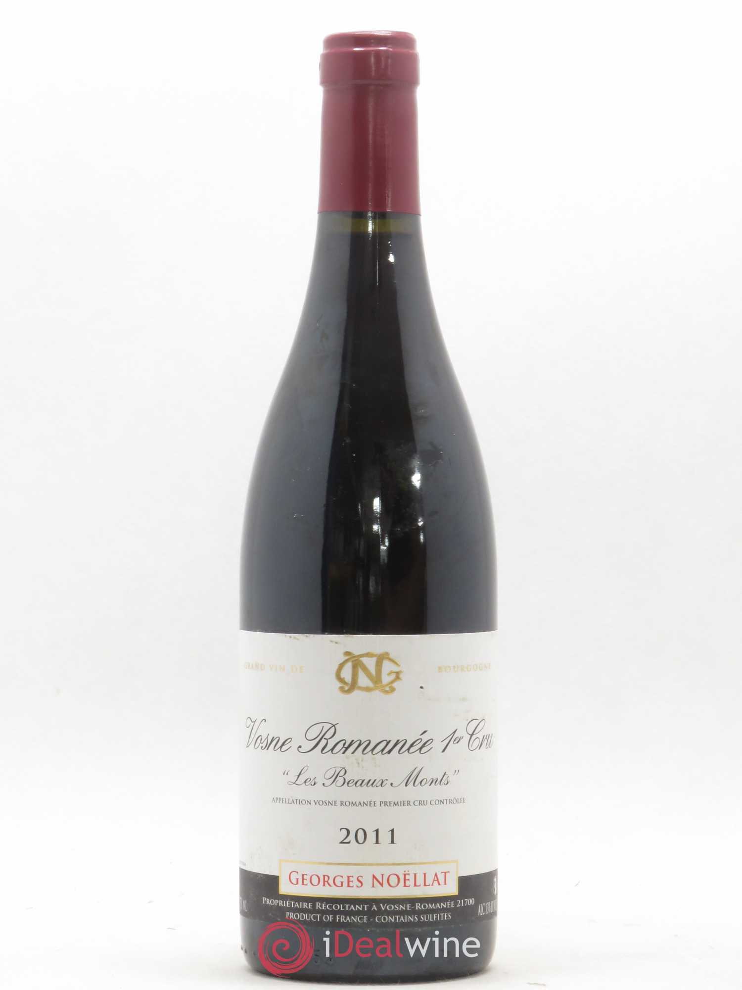 Vosne-Romanée 1er Cru Les Beaux Monts Georges Noëllat (Domaine) (sans prix de réserve) 2011 - Lot de 1 bouteille - 0