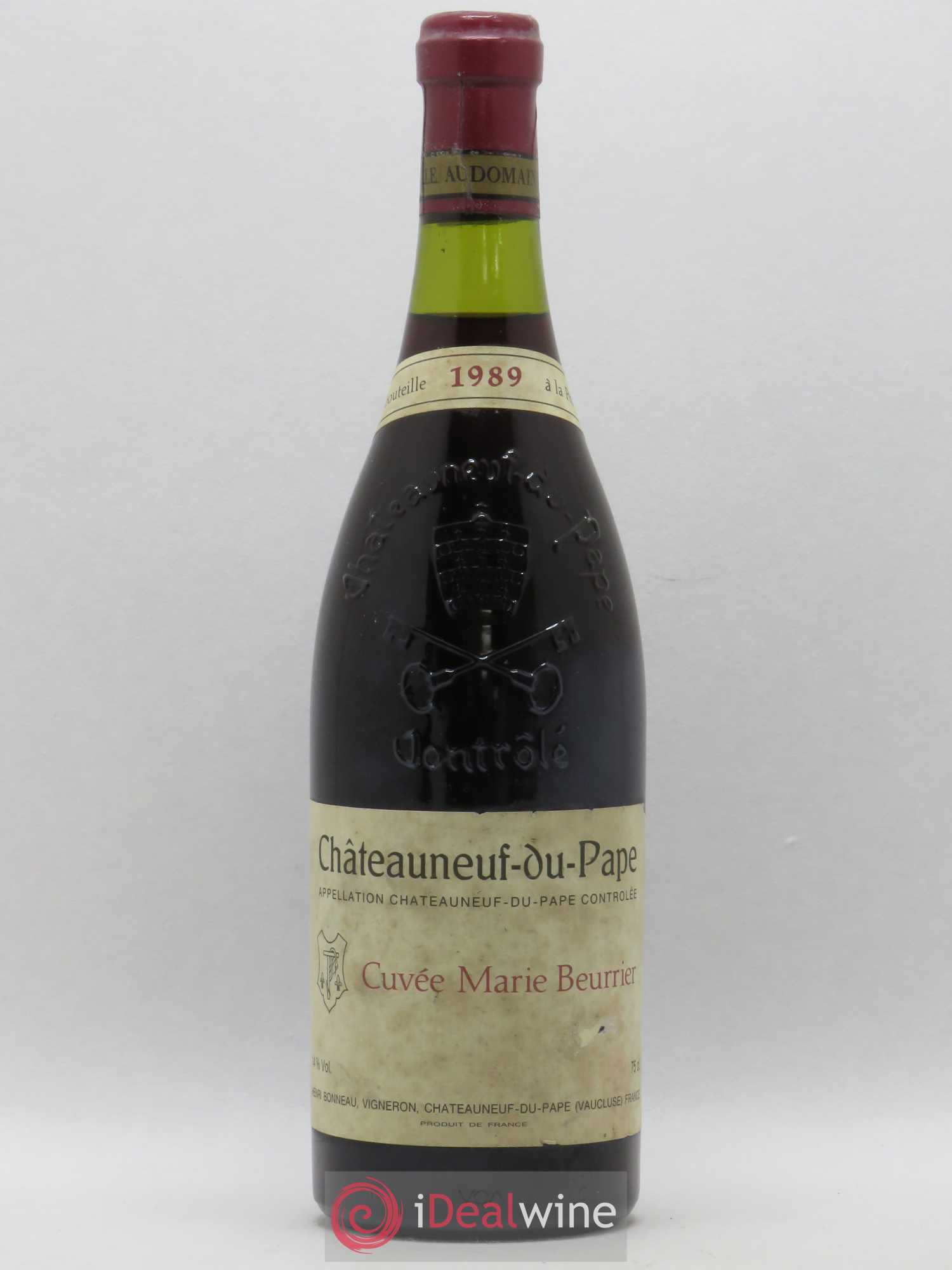 Châteauneuf-du-Pape Marie Beurrier Henri Bonneau & Fils 1989 - Lot de 1 bouteille - 0