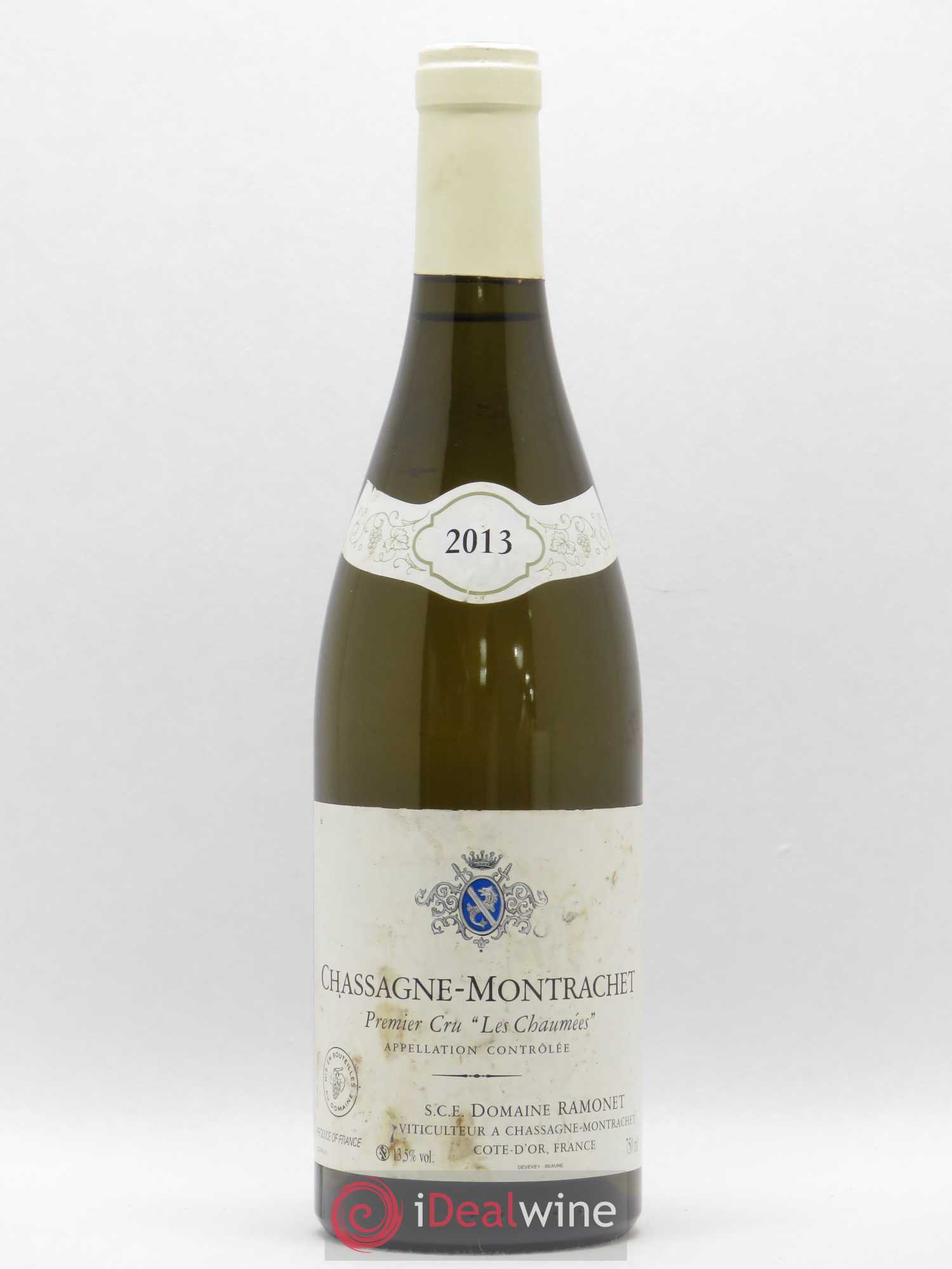 Chassagne-Montrachet 1er Cru Les Chaumées Ramonet (Domaine) 2013 - Lot de 1 bouteille - 0