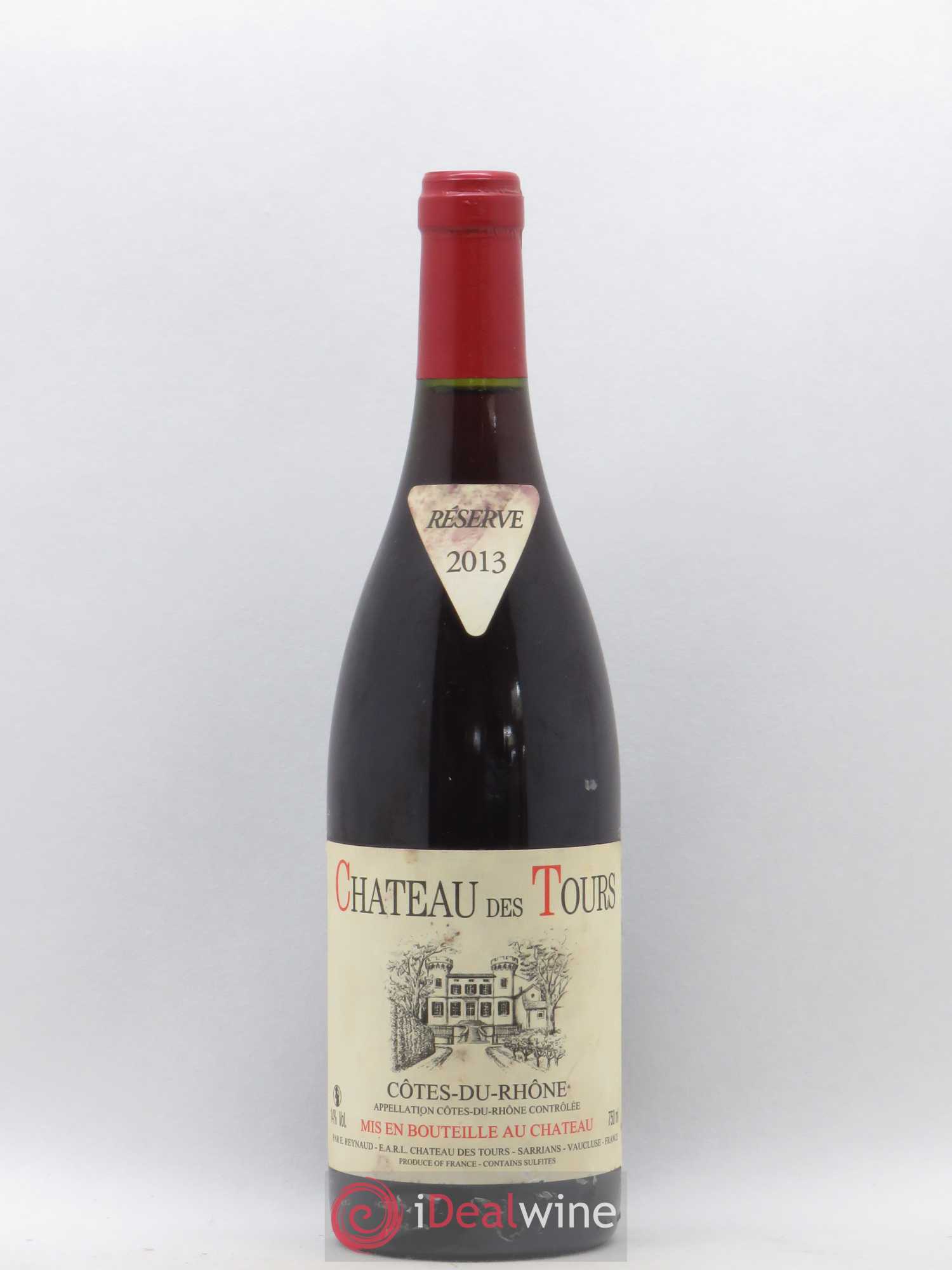 Côtes-du-Rhône Château des Tours Emmanuel Reynaud 2013 - Lot de 1 bouteille - 0