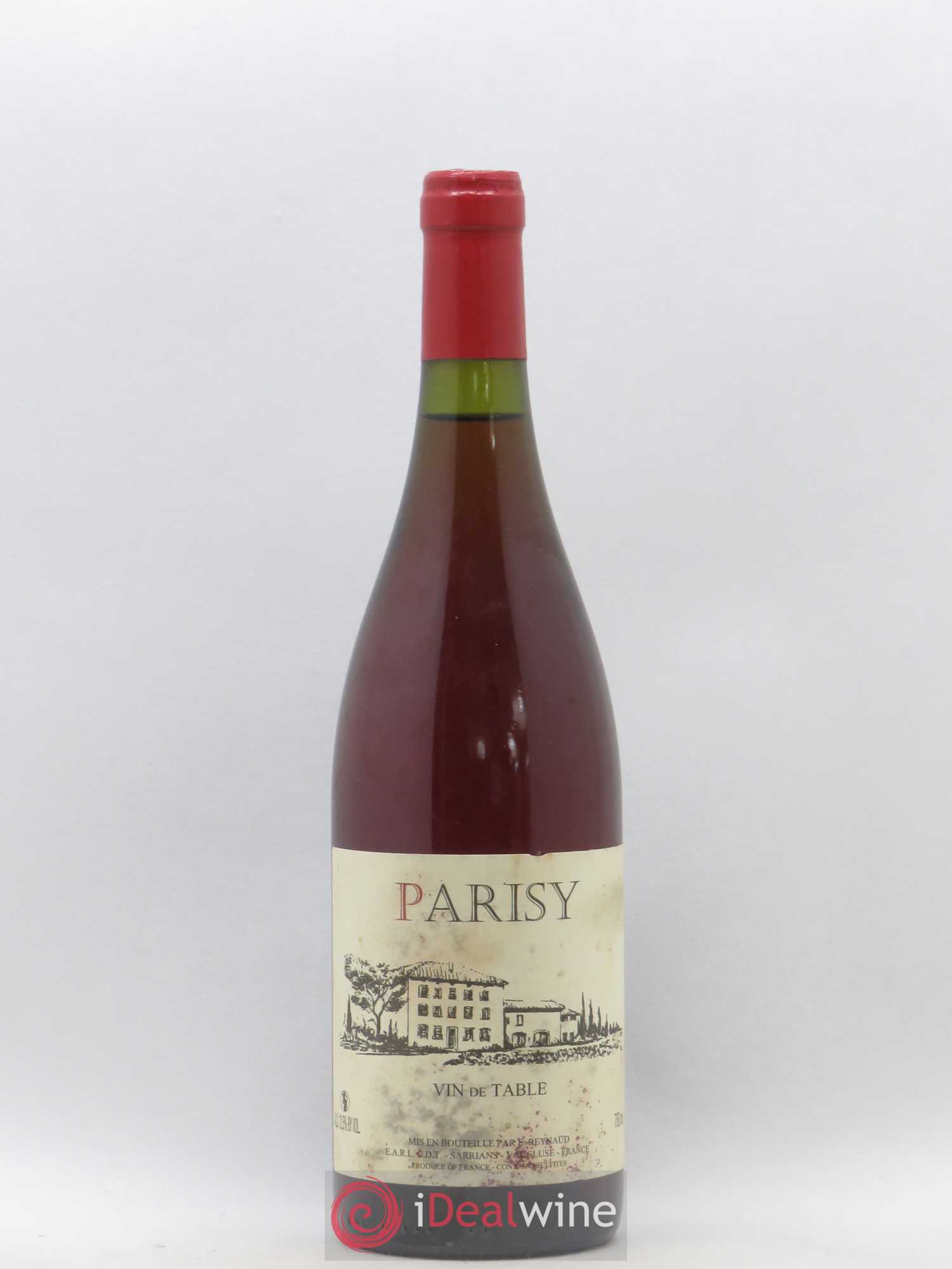 Vin de Table Parisy Emmanuel Reynaud - Posten von 1 Flasche - 0