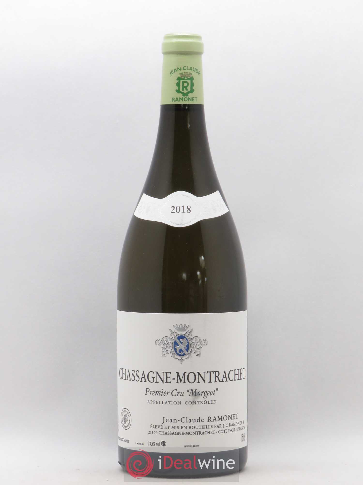 Chassagne-Montrachet 1er Cru Morgeot Ramonet (Domaine) 2018 - Lot de 1 magnum - 0