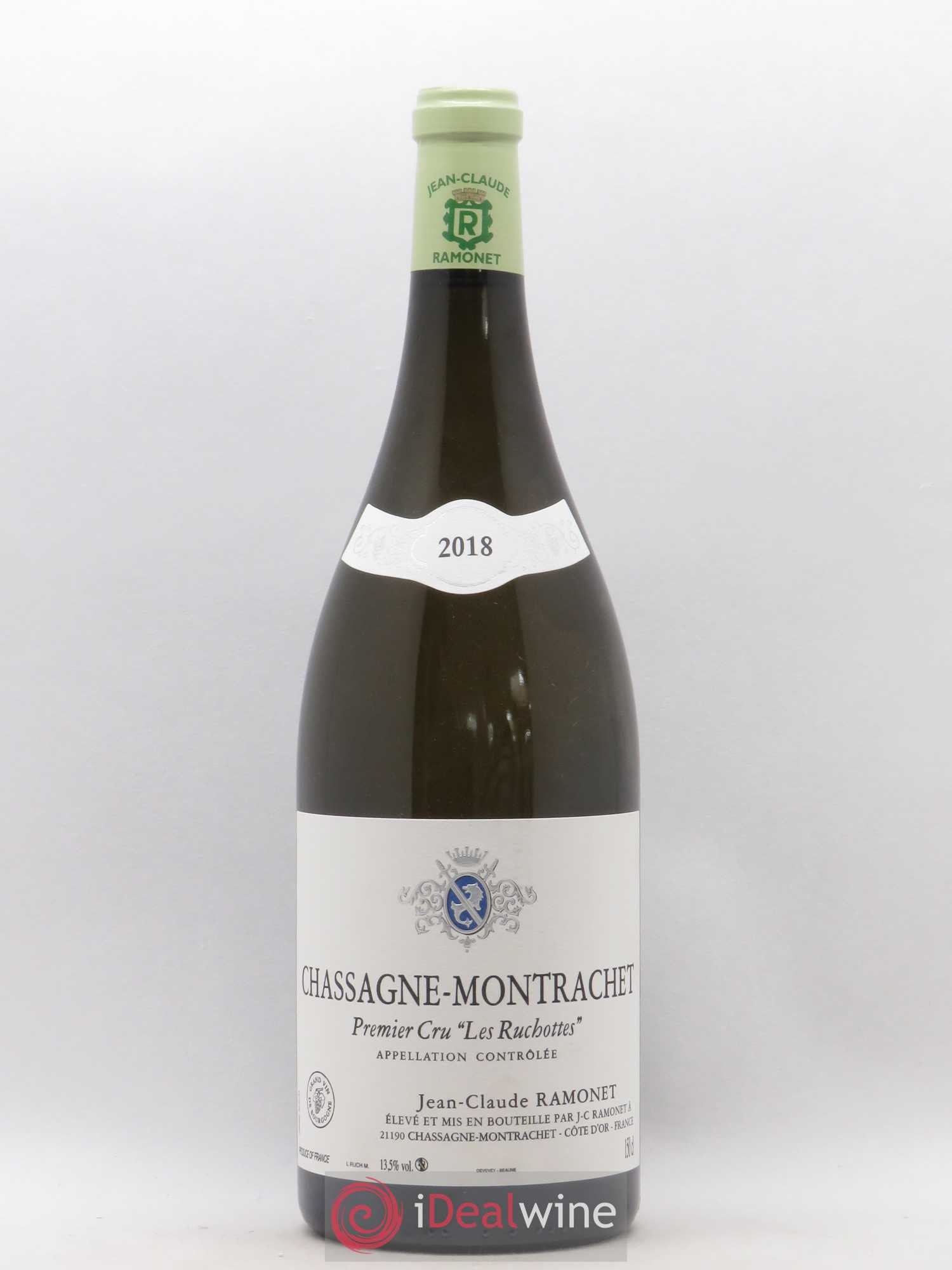 Chassagne-Montrachet 1er Cru Les Ruchottes Ramonet (Domaine) 2018 - Posten von 1 Magnum - 0