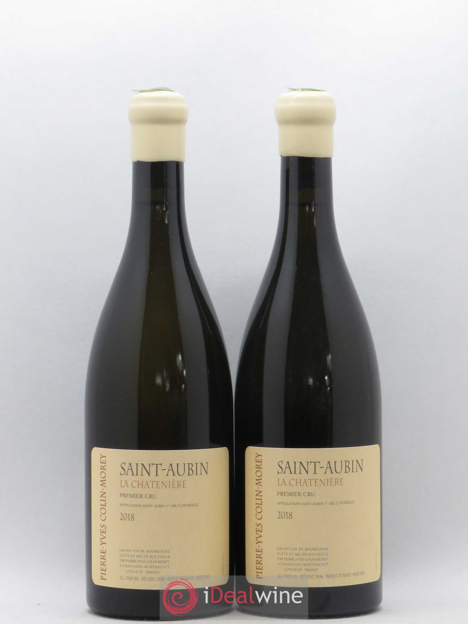 Saint-Aubin 1er Cru La Chatenière Pierre-Yves Colin Morey 2018 - Lot de 2 bouteilles - 0