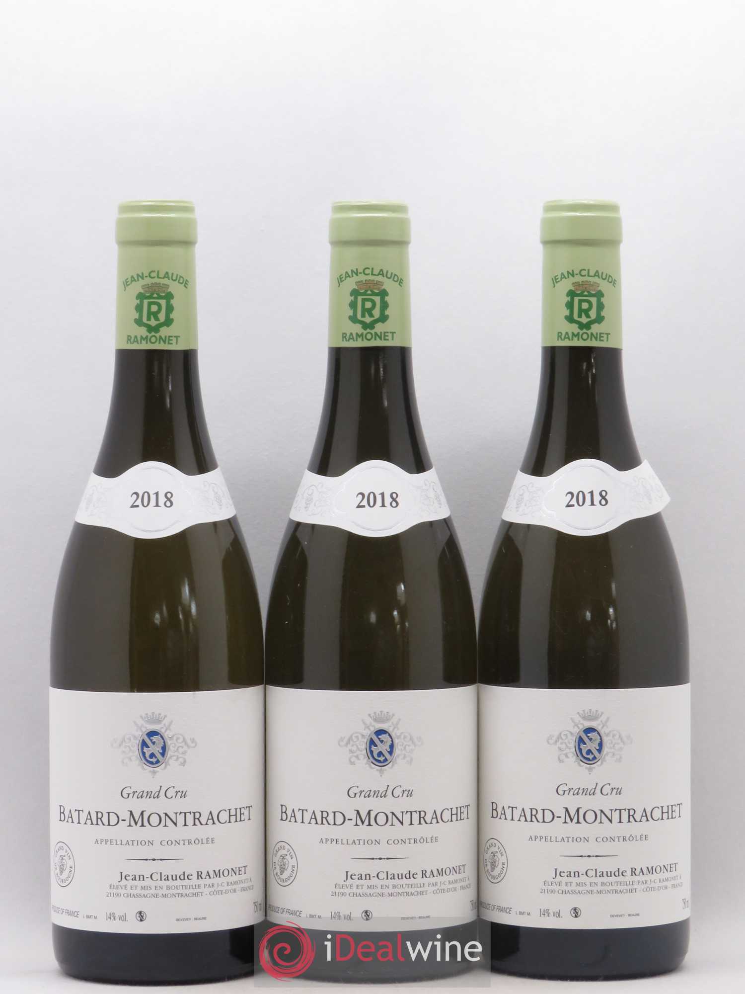Bâtard-Montrachet Grand Cru Ramonet (Domaine) 2018 - Lot de 3 bouteilles - 0
