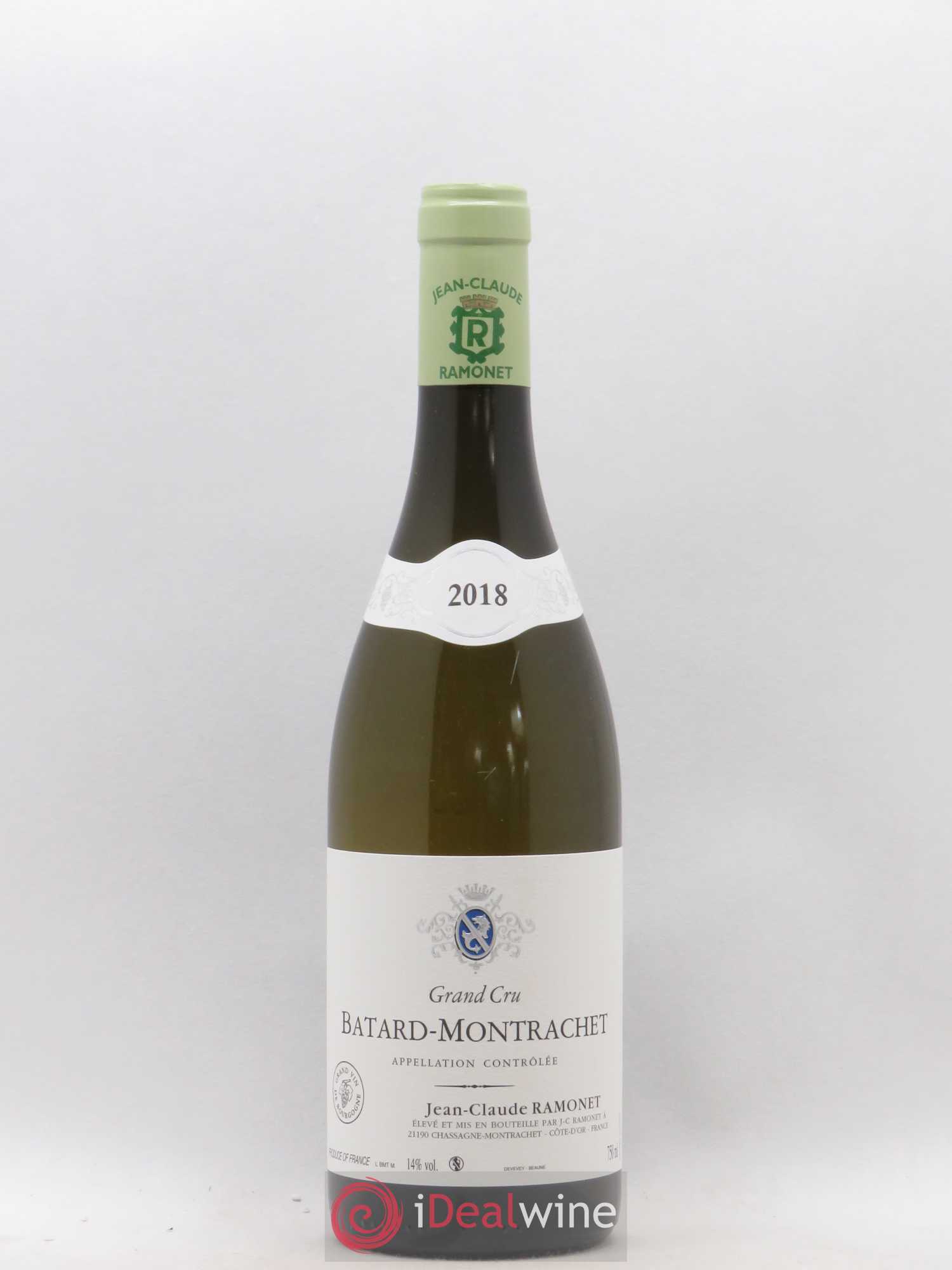 Bâtard-Montrachet Grand Cru Ramonet (Domaine) 2018 - Lot de 1 bouteille - 0