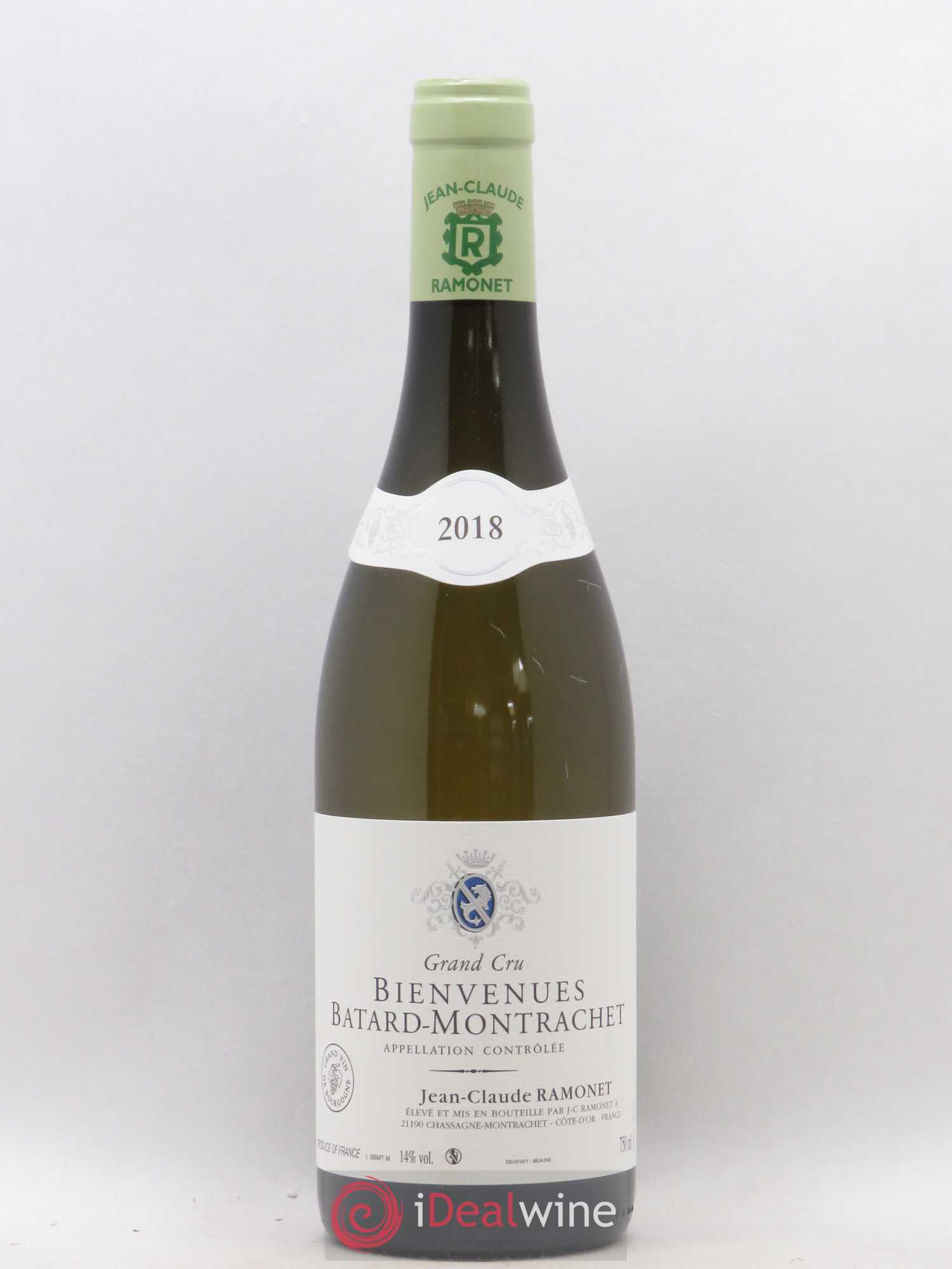 Bienvenues-Bâtard-Montrachet Grand Cru Ramonet (Domaine) 2018 - Lot de 1 bouteille - 0