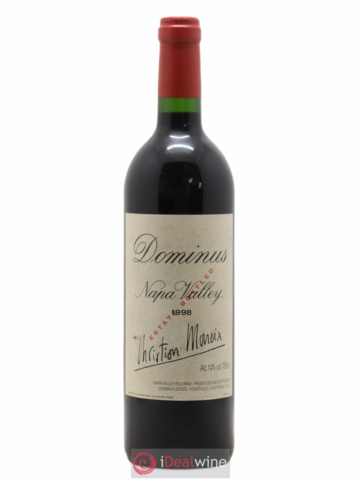 Napa Valley Dominus Christian Moueix 1998 - Lot de 1 bouteille - 0