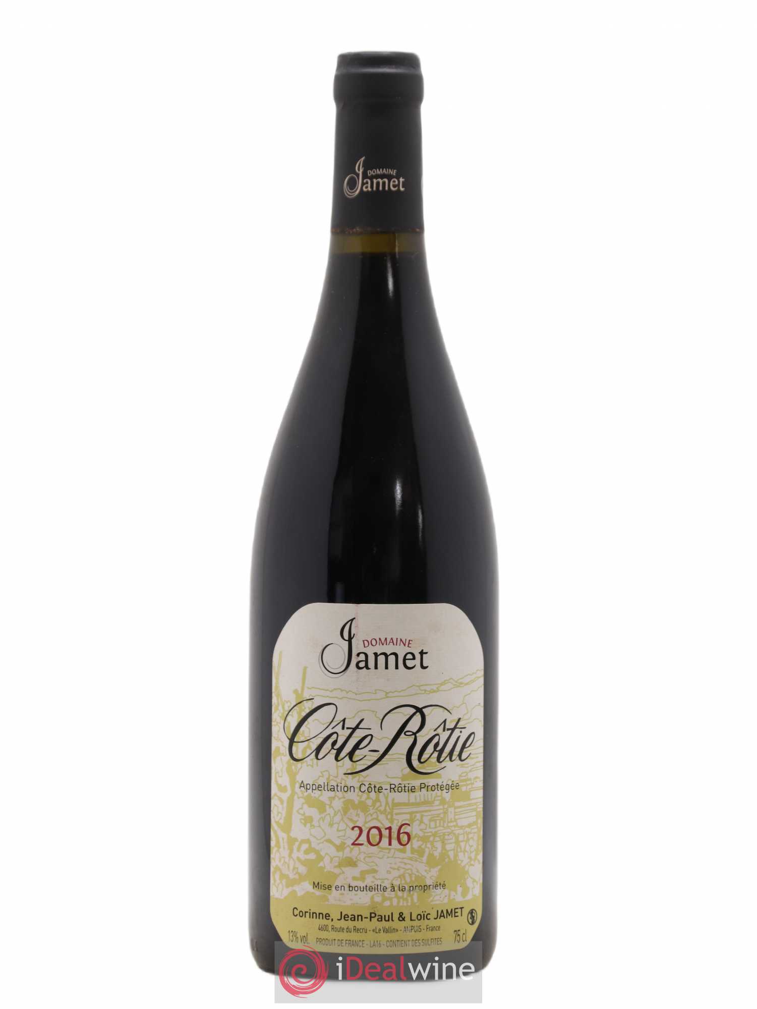 Côte-Rôtie Jamet (Domaine) 2016 - Lot de 1 bouteille - 0