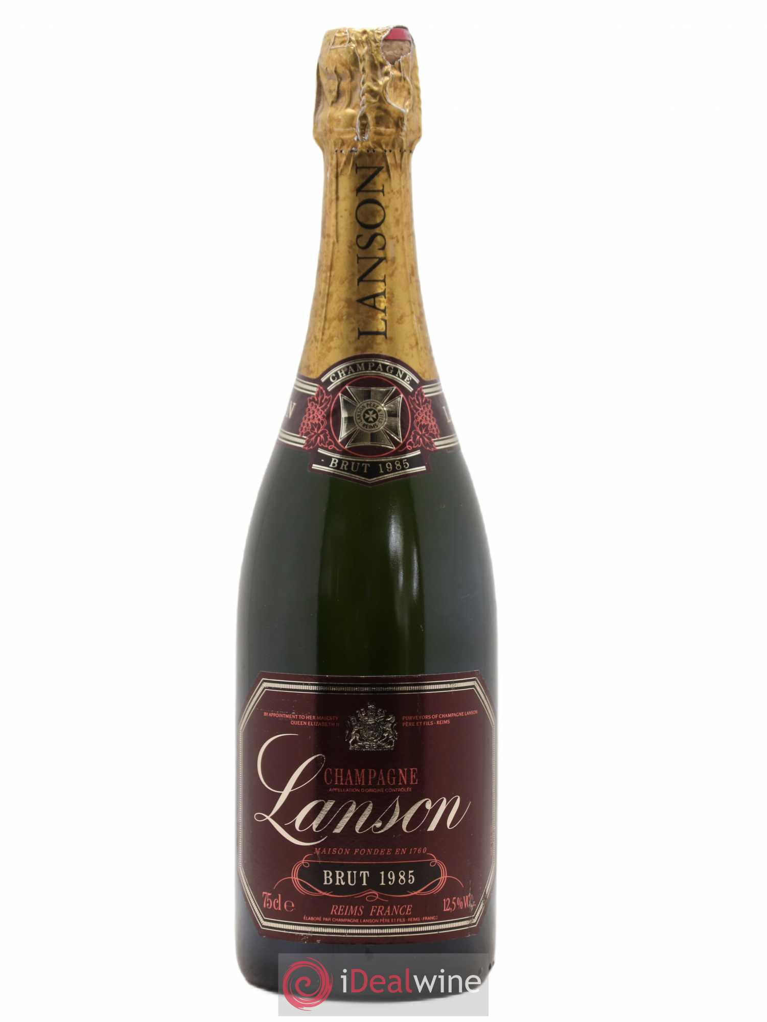 Vintage Collection Lanson 1985 - Lot de 1 bouteille - 0