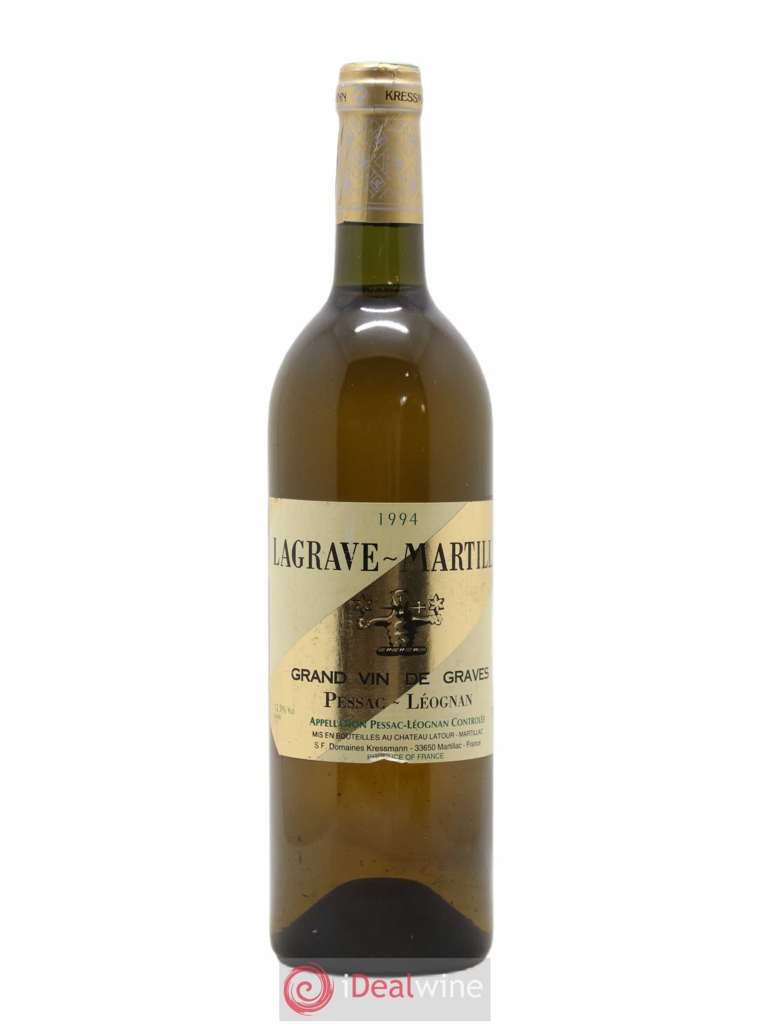 Pessac-Léognan Lagrave Martillac 1994 - Lot de 1 bouteille - 0
