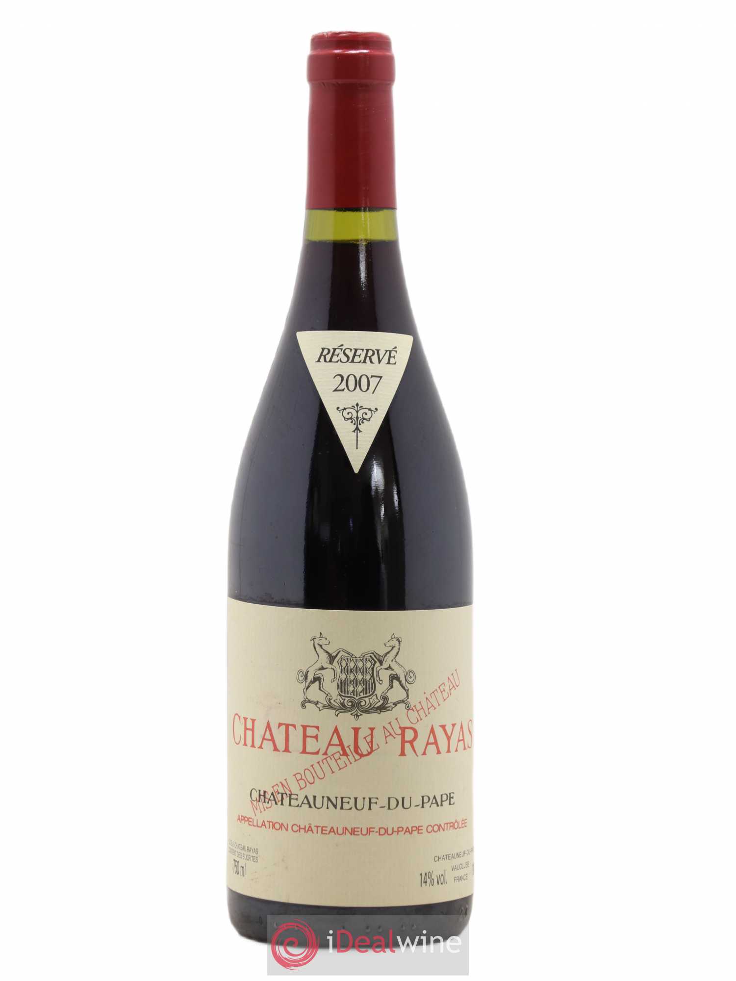 Châteauneuf-du-Pape Château Rayas Emmanuel Reynaud 2007 - Lot de 1 bouteille - 0