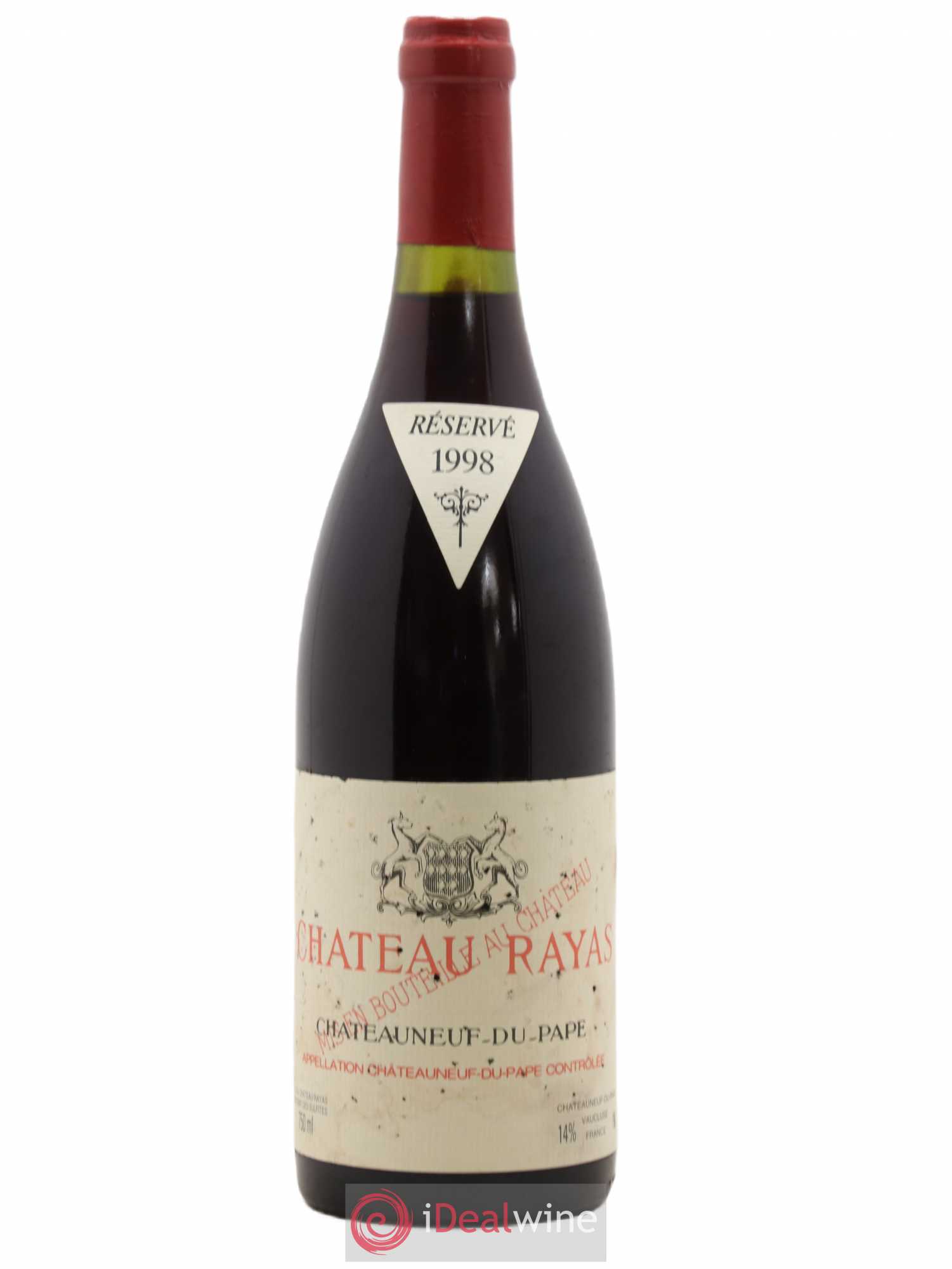 Châteauneuf-du-Pape Château Rayas Emmanuel Reynaud 1998 - Lot de 1 bouteille - 0