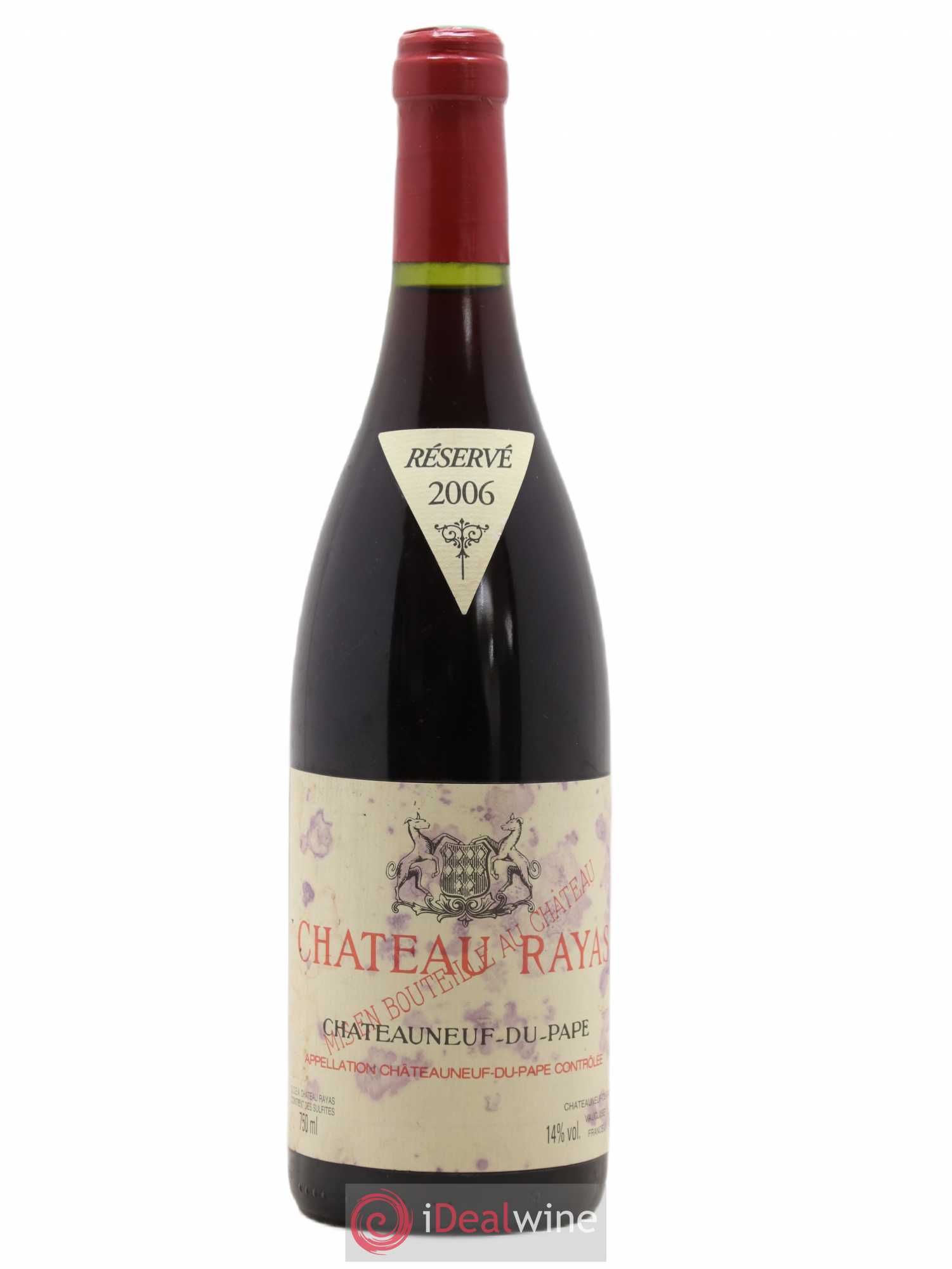Châteauneuf-du-Pape Château Rayas Emmanuel Reynaud 2006 - Lot de 1 bouteille - 0
