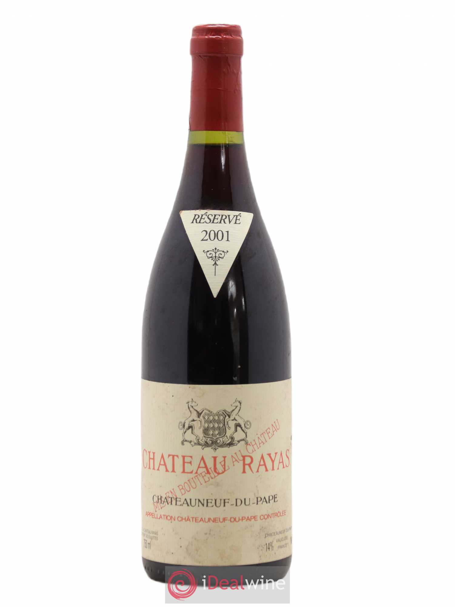 Châteauneuf-du-Pape Château Rayas Emmanuel Reynaud 2001 - Lot de 1 bouteille - 0