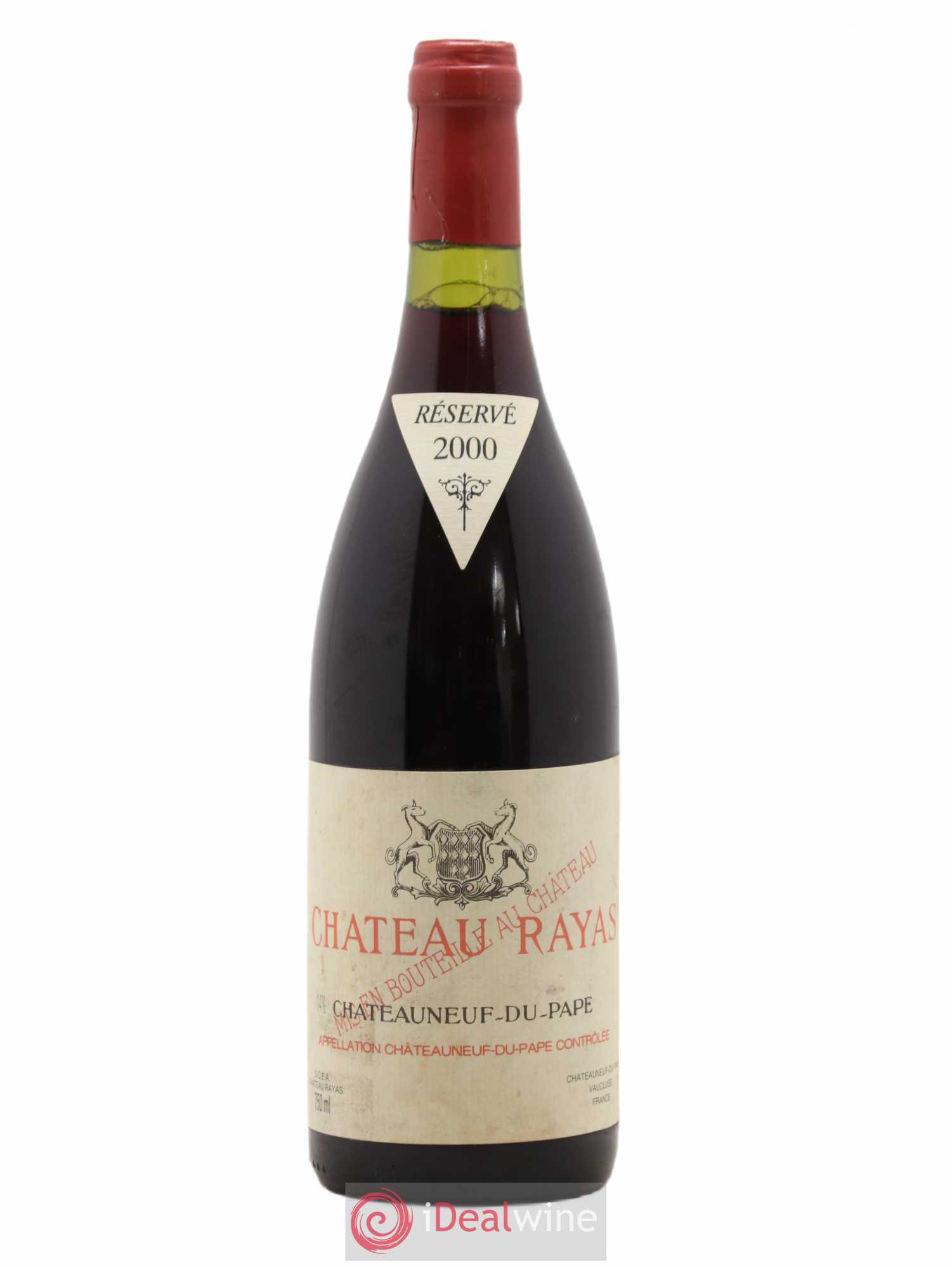 Châteauneuf-du-Pape Château Rayas Emmanuel Reynaud 2000 - Lot de 1 bouteille - 0