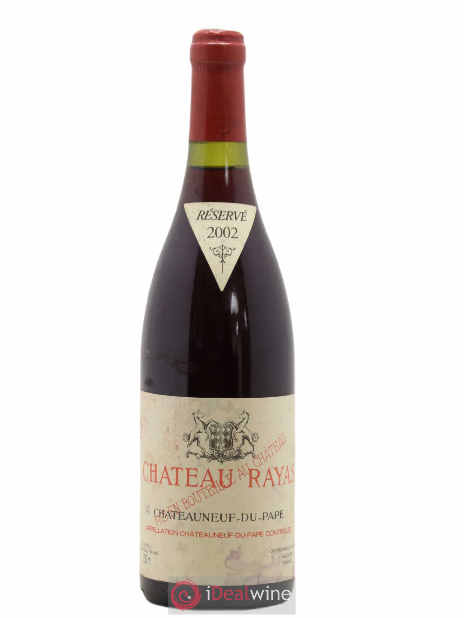 Châteauneuf-du-Pape Château Rayas Emmanuel Reynaud 2002 - Lot de 1 bouteille - 0