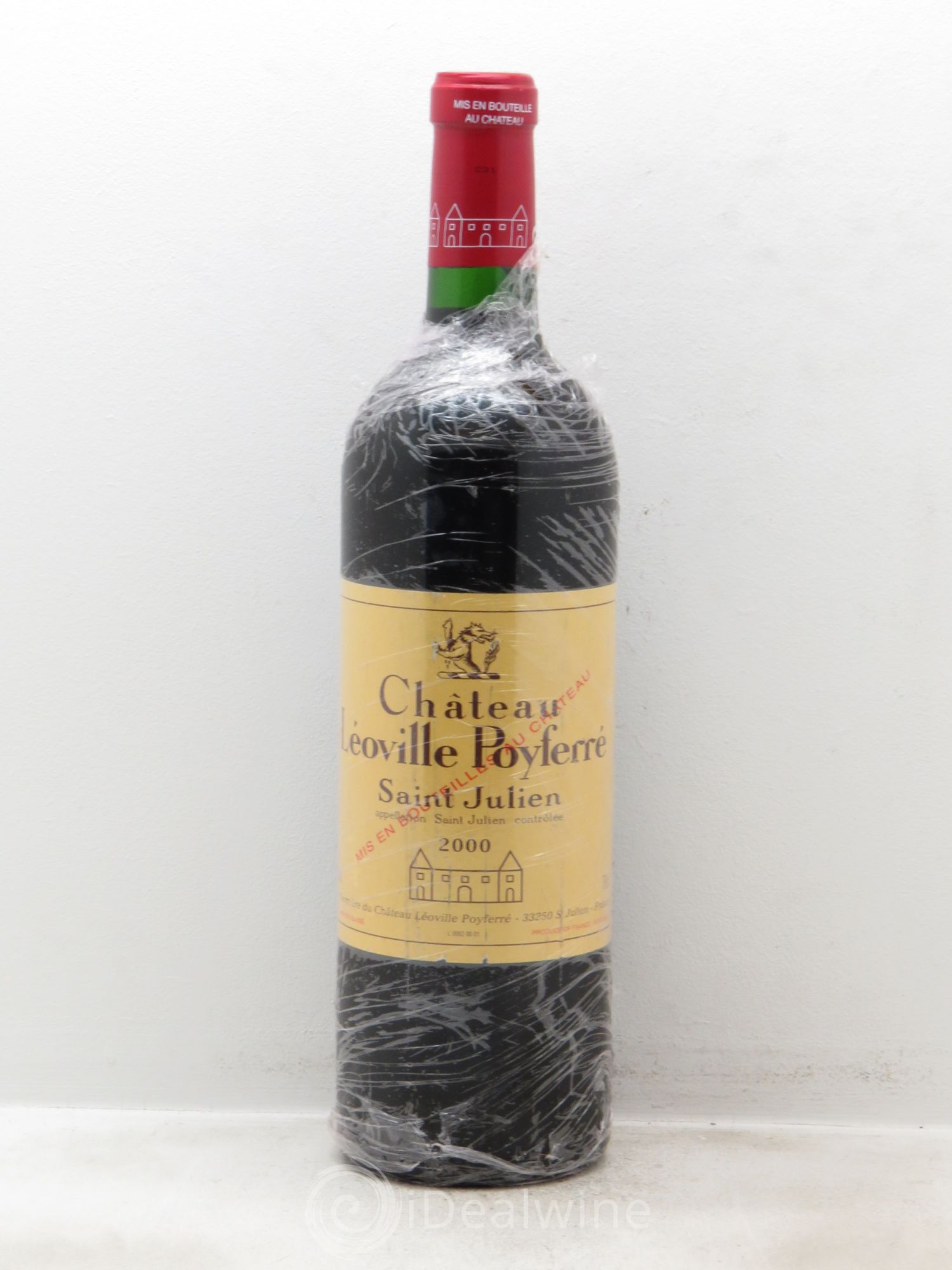 Château Léoville Poyferré 2ème Grand Cru Classé 2000 - Lot de 1 bouteille - 0
