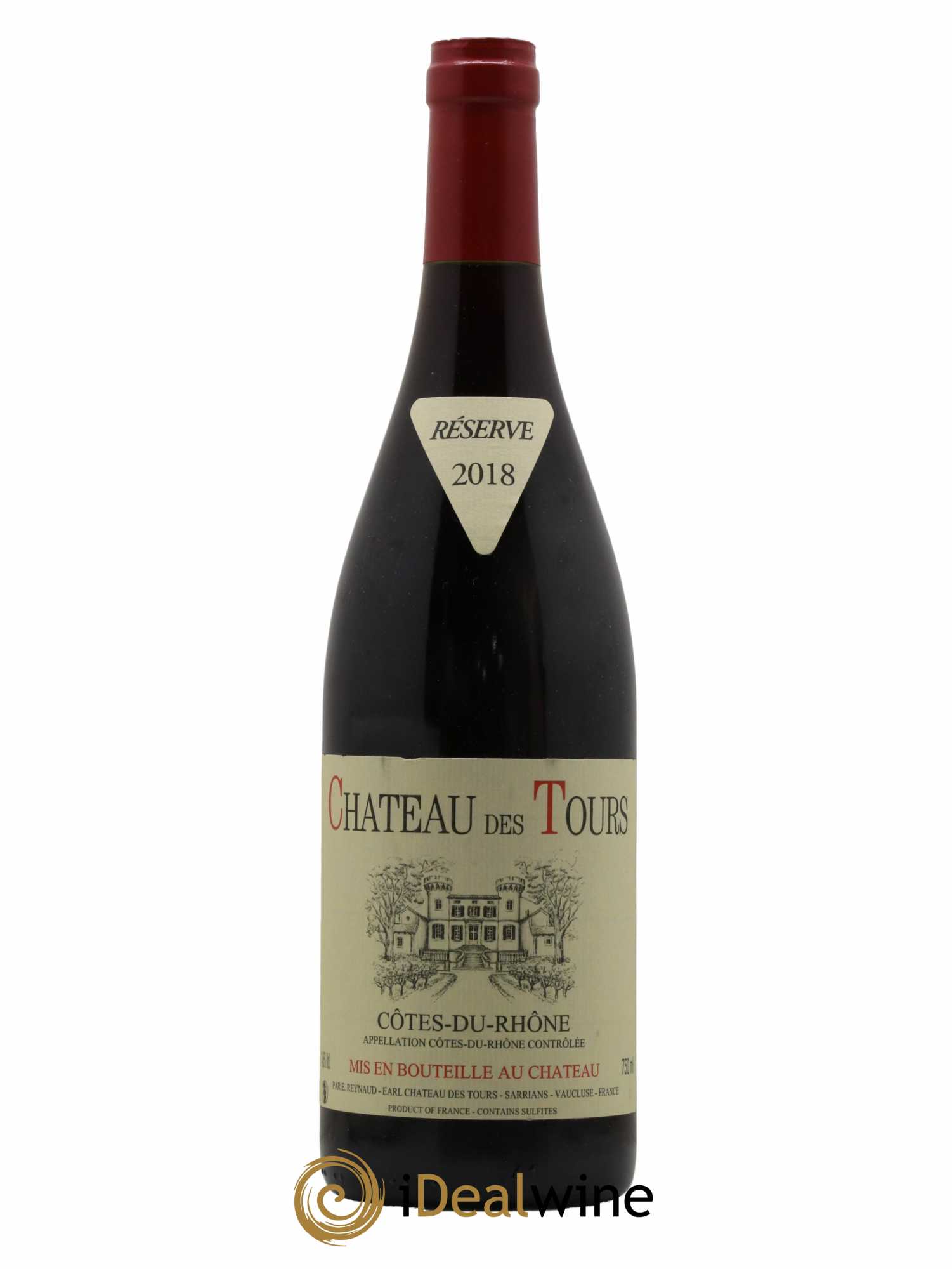Côtes-du-Rhône Château des Tours Emmanuel Reynaud 2018 - Lot of 1 bottle - 0