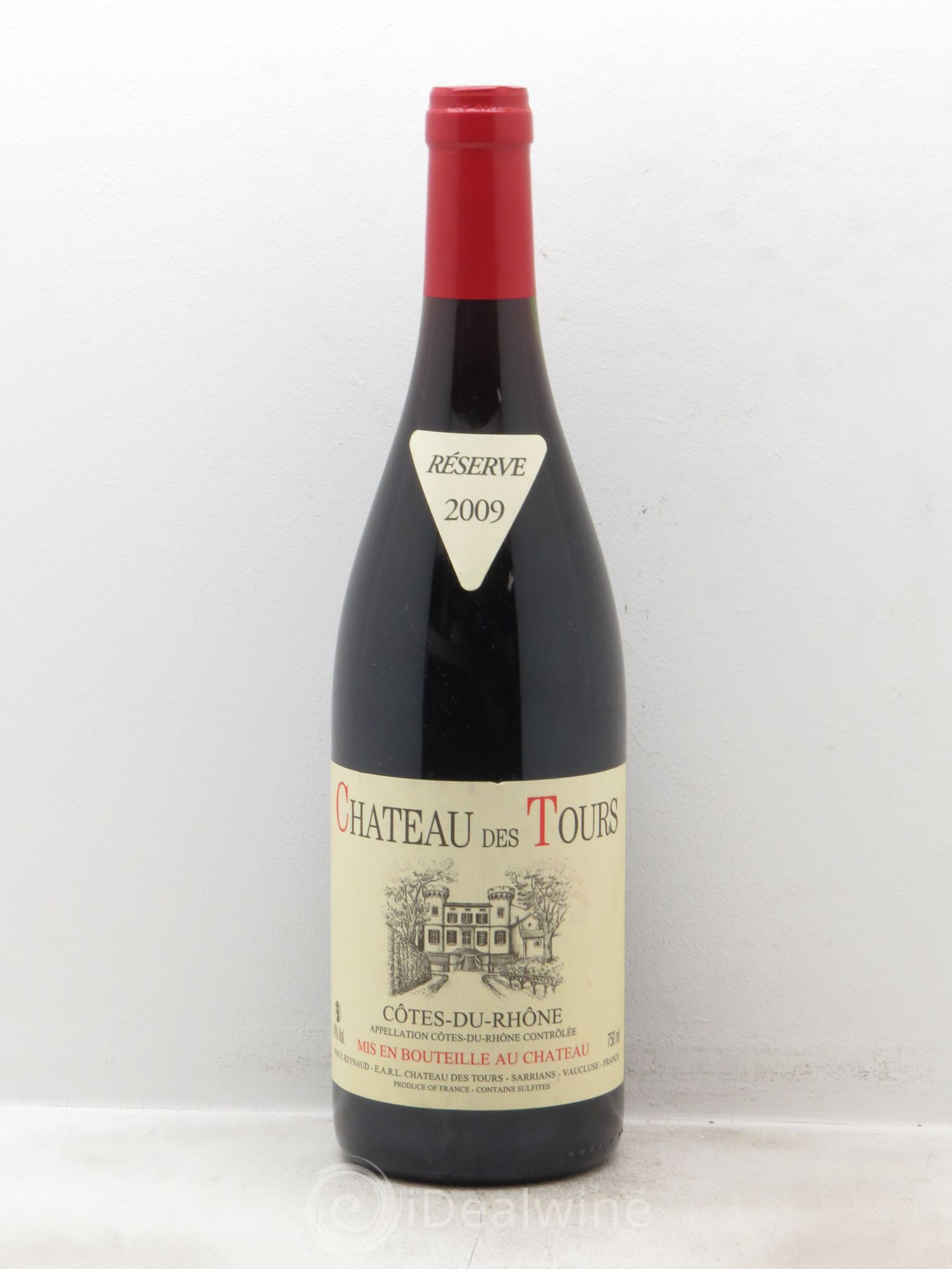 Côtes-du-Rhône Château des Tours Emmanuel Reynaud 2009 - Lot de 6 bouteilles - 0