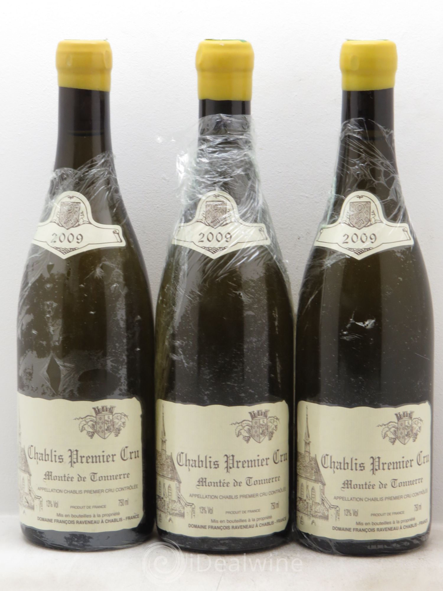 Chablis 1er Cru Montée de Tonnerre Raveneau (Domaine) 2009 - Lot de 3 bouteilles - 0