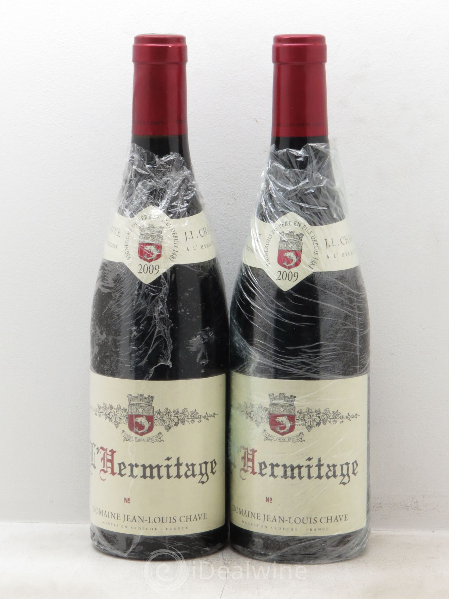 Hermitage Jean-Louis Chave 2009 - Lot de 2 bouteilles - 0